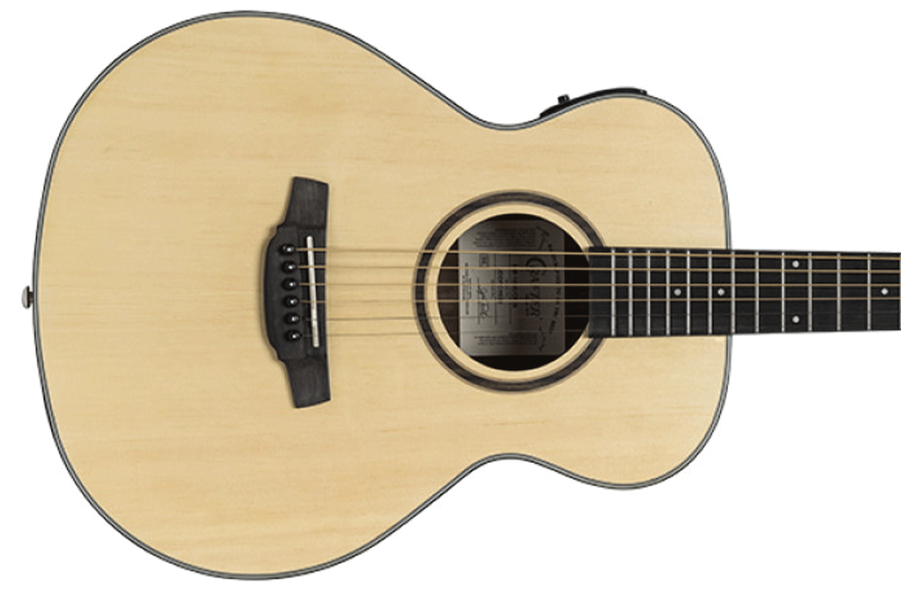 Crafter HM100E-N Mini Acoustic-Electric Guitar