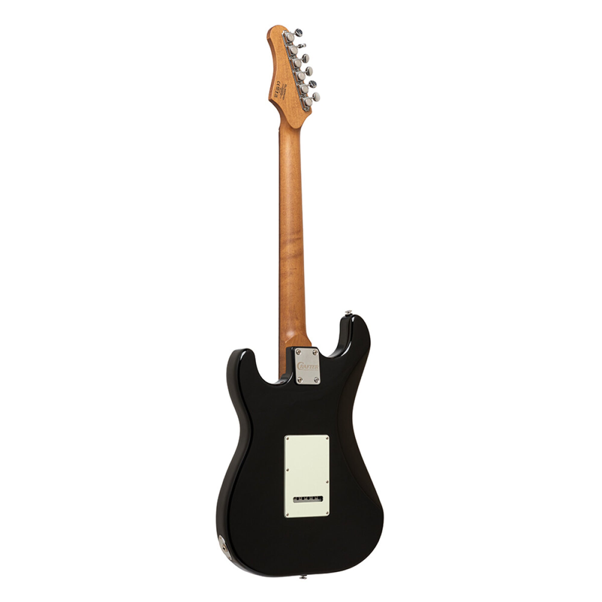 Crafter SEOUL SVVSR guitar with a white pickguard on a white background
