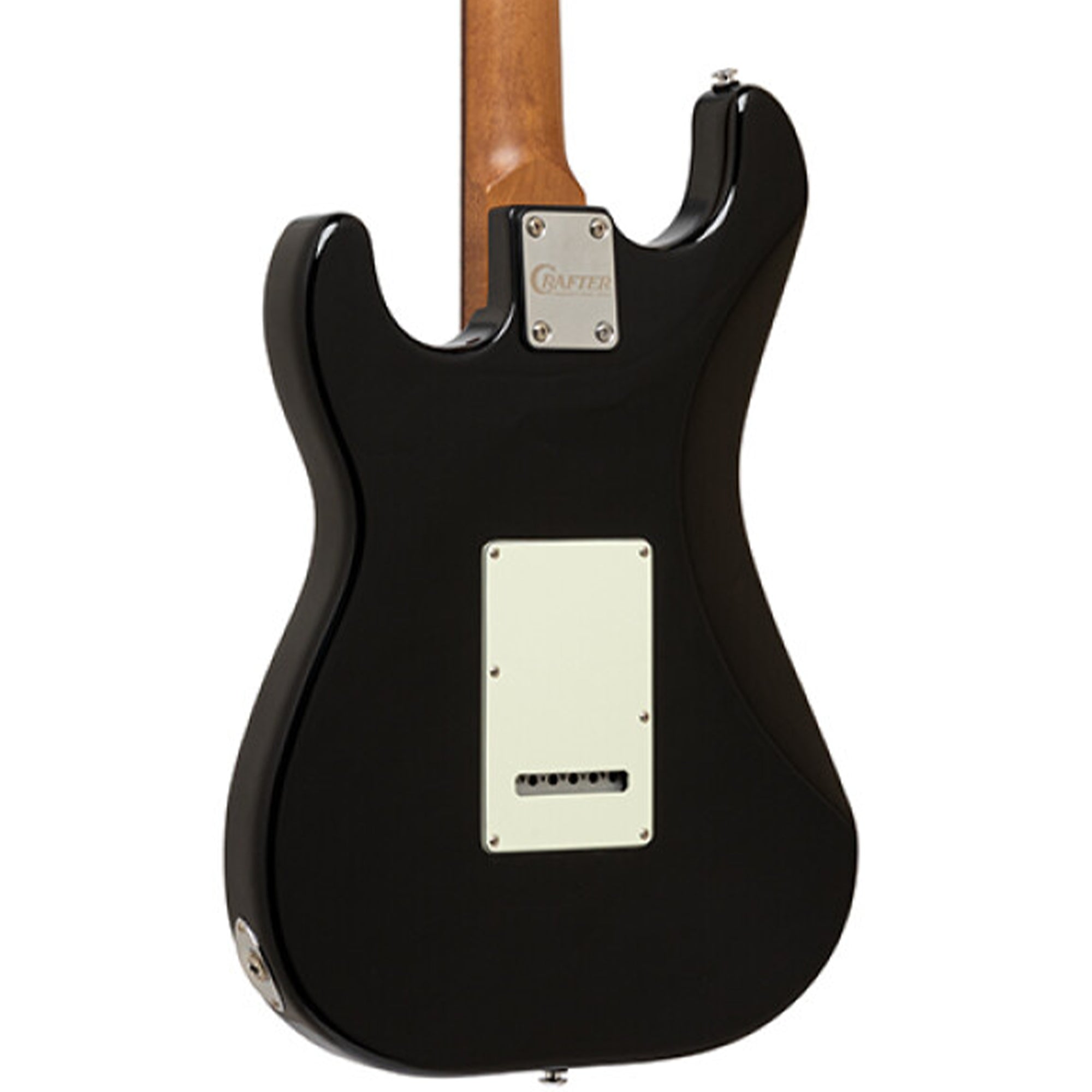 Crafter SEOUL SVVSR guitar with a white pickguard on a white background