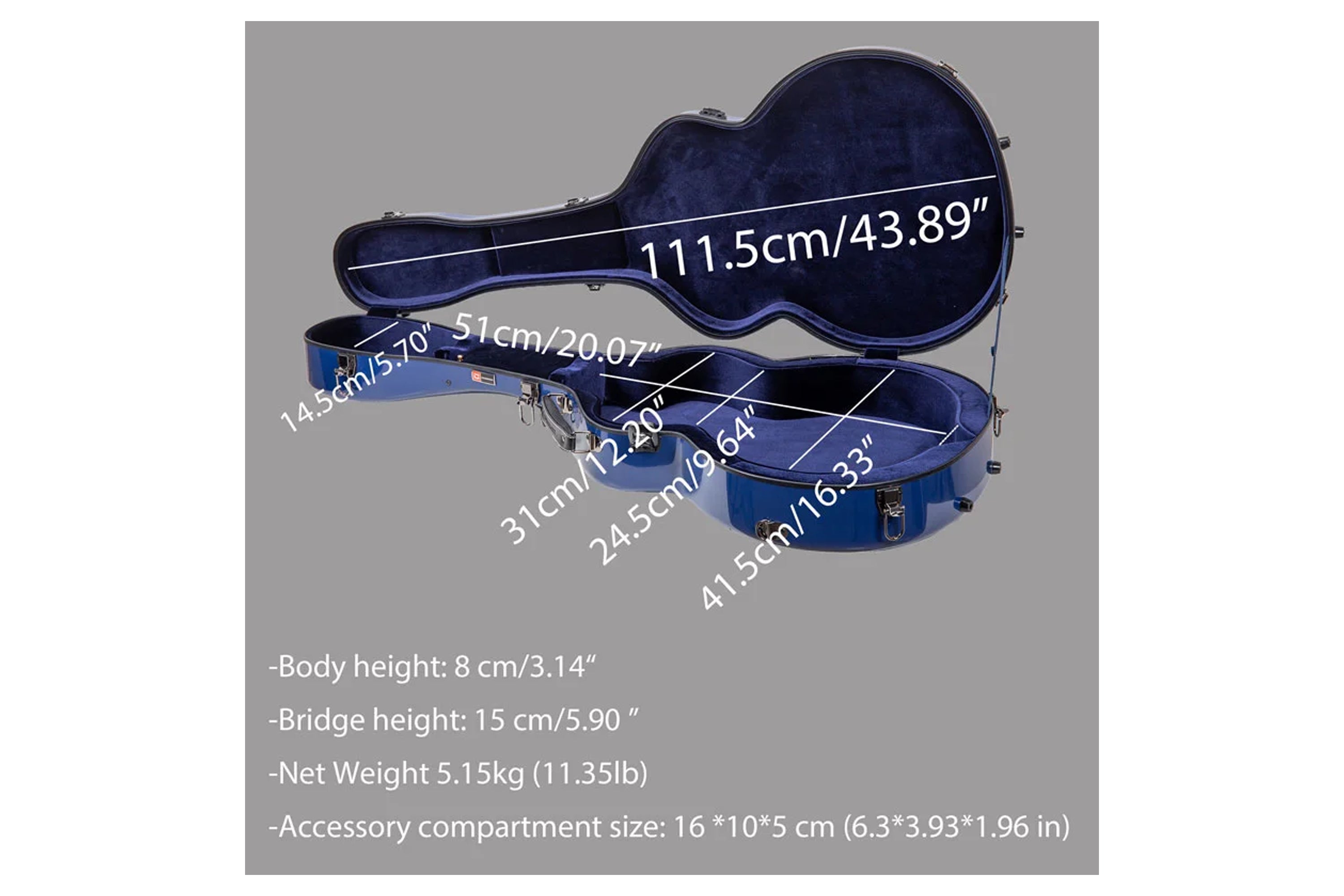 measurements for inside