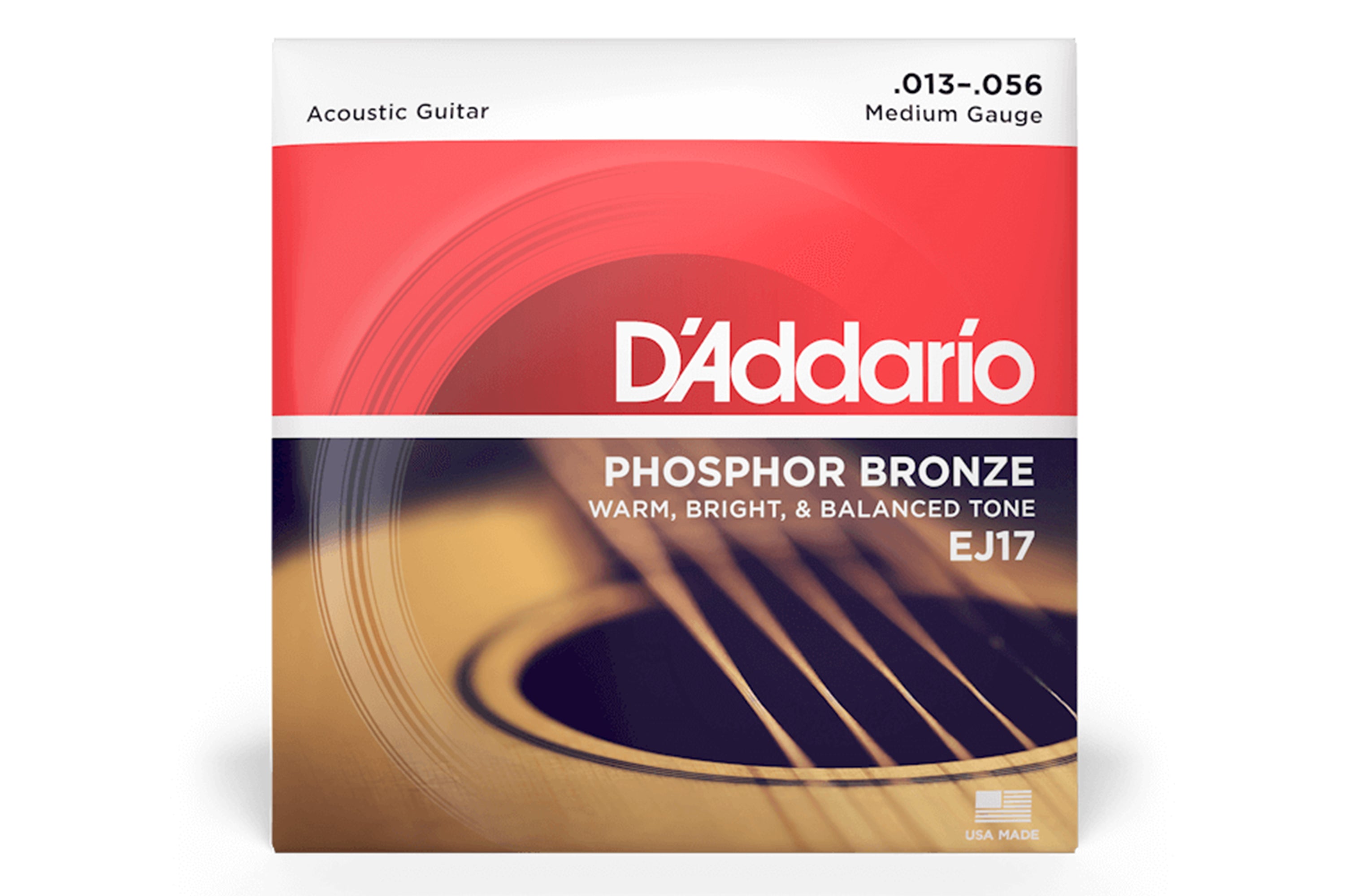D'Addario EJ17 Phosphor Bronze Acoustic Guitar Strings