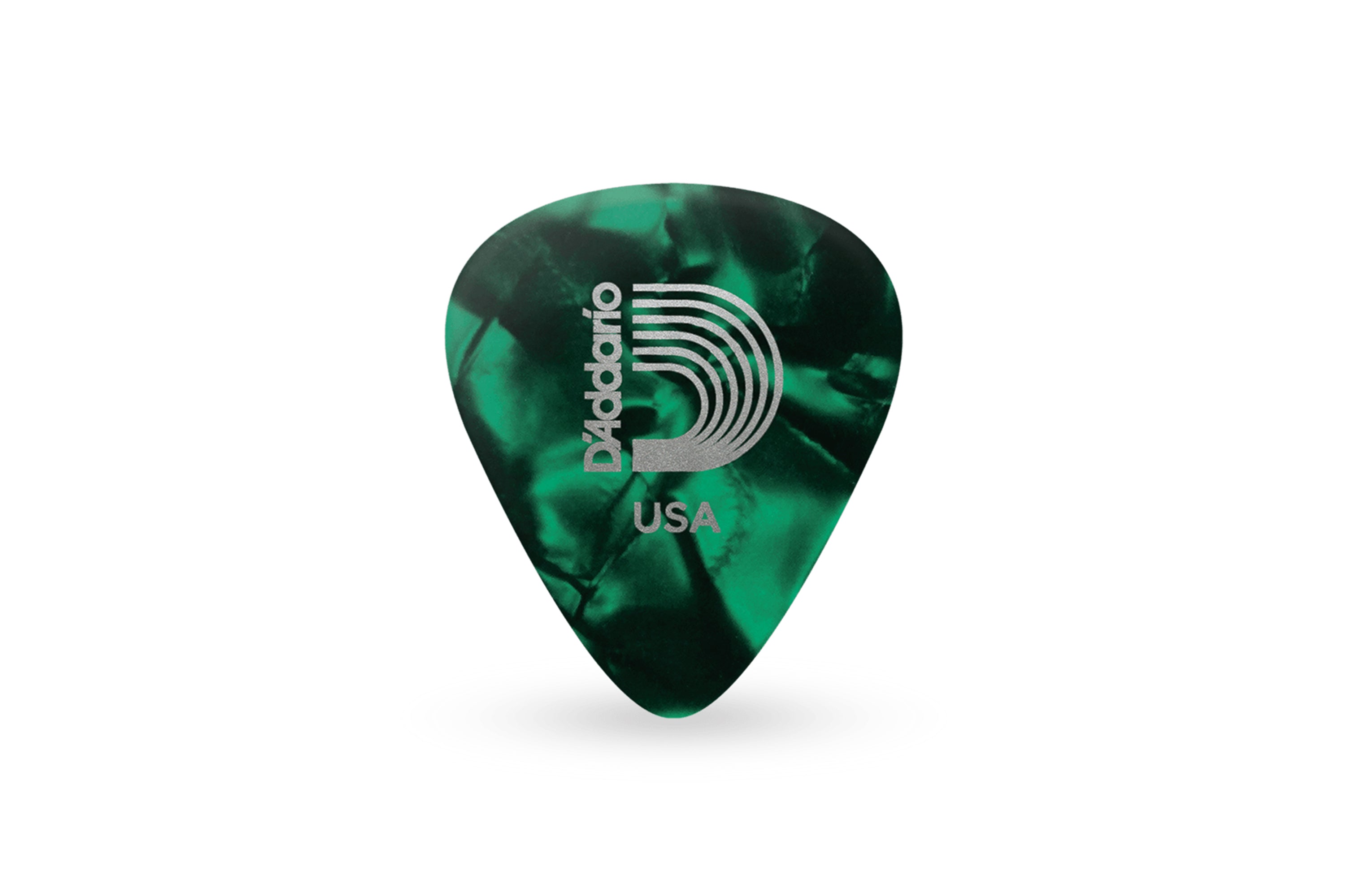 D'Addario Green Celluloid Picks