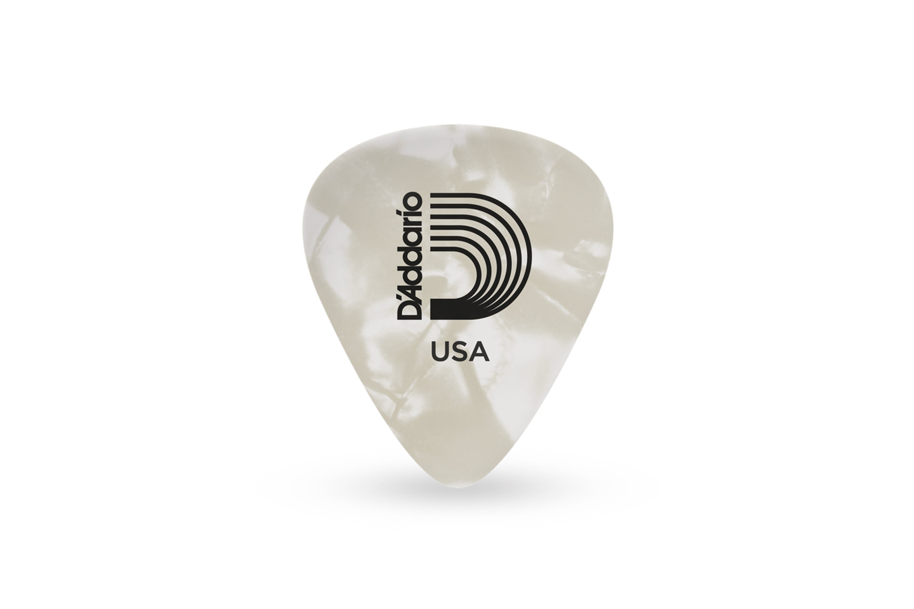 D'Addario White Pearl Picks