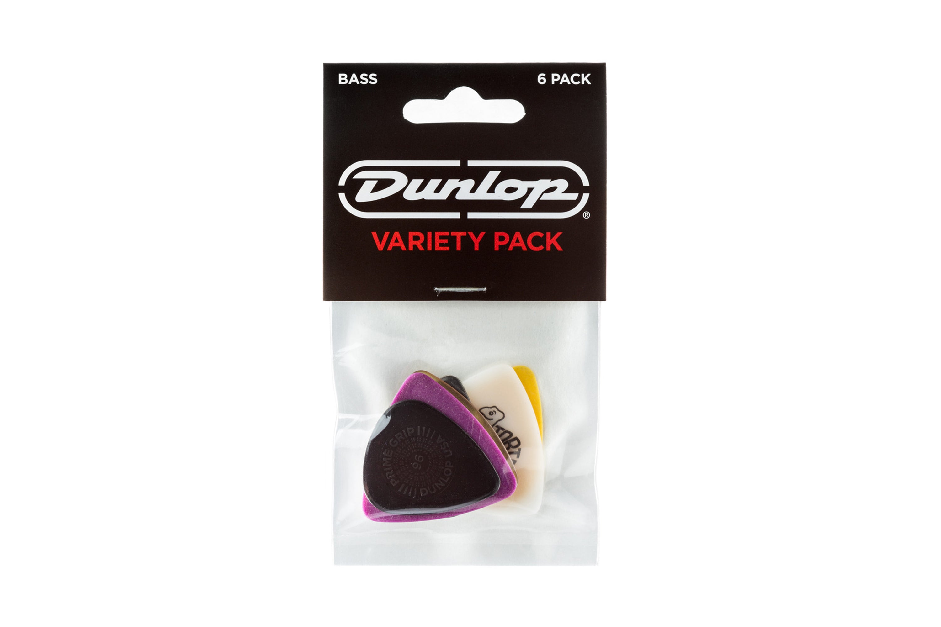 Dunlop Variety Bass Picks 6 Pack