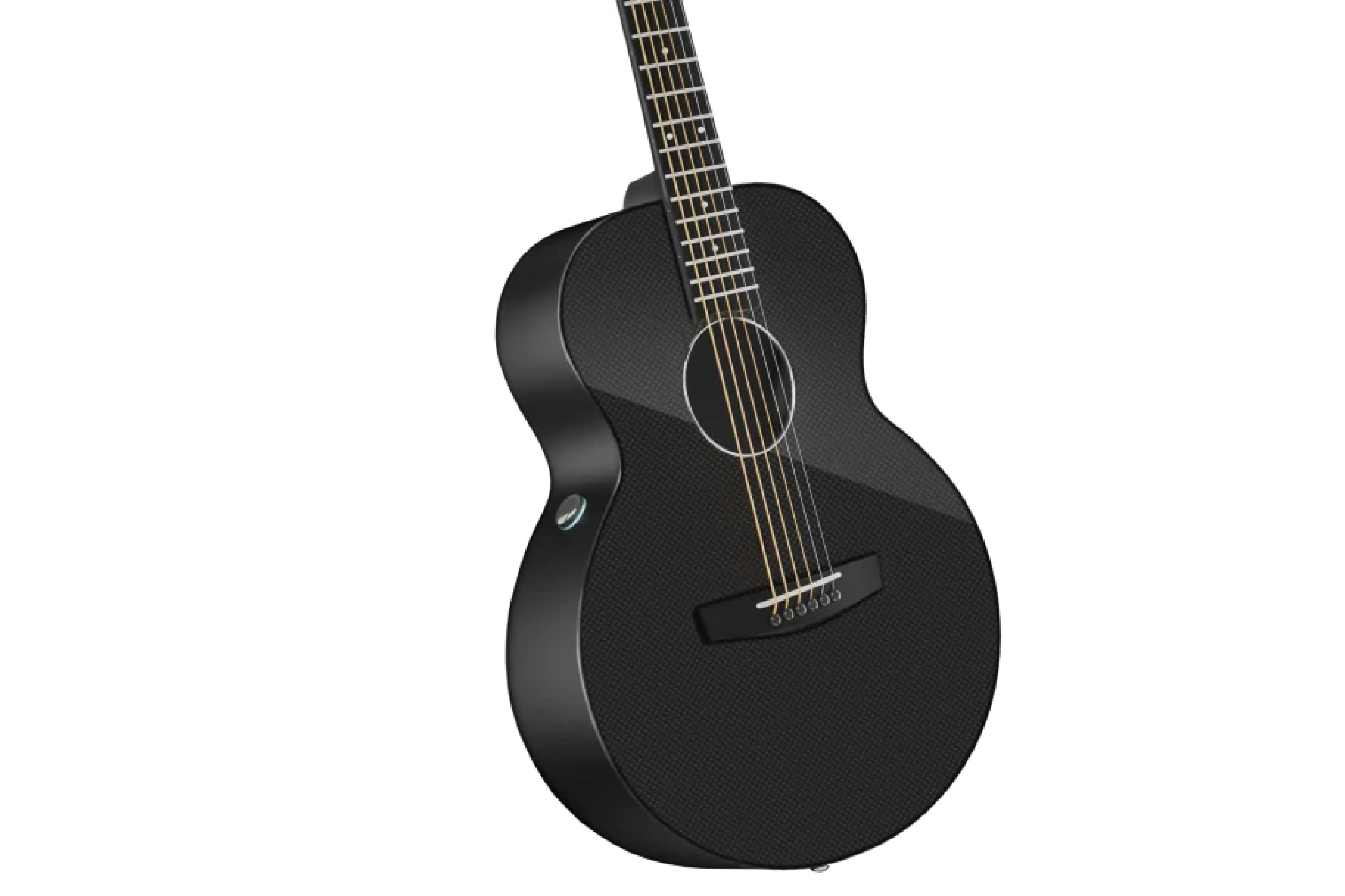 Enya Carbon X3 Pro Mini SP1 Carbon Fiber Guitar W/EQ- Black