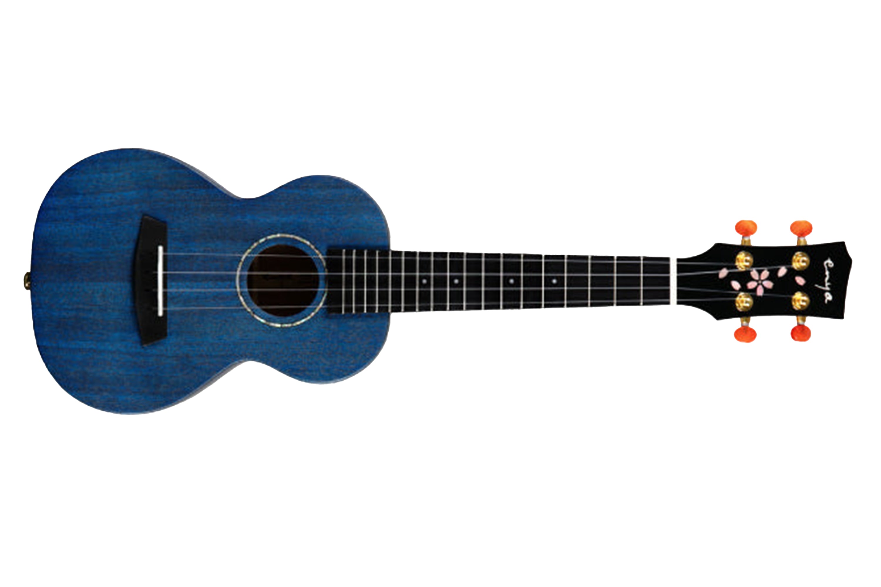 Enya EUT-MS-BU Blue Solid Mahogany Tenor Ukulele