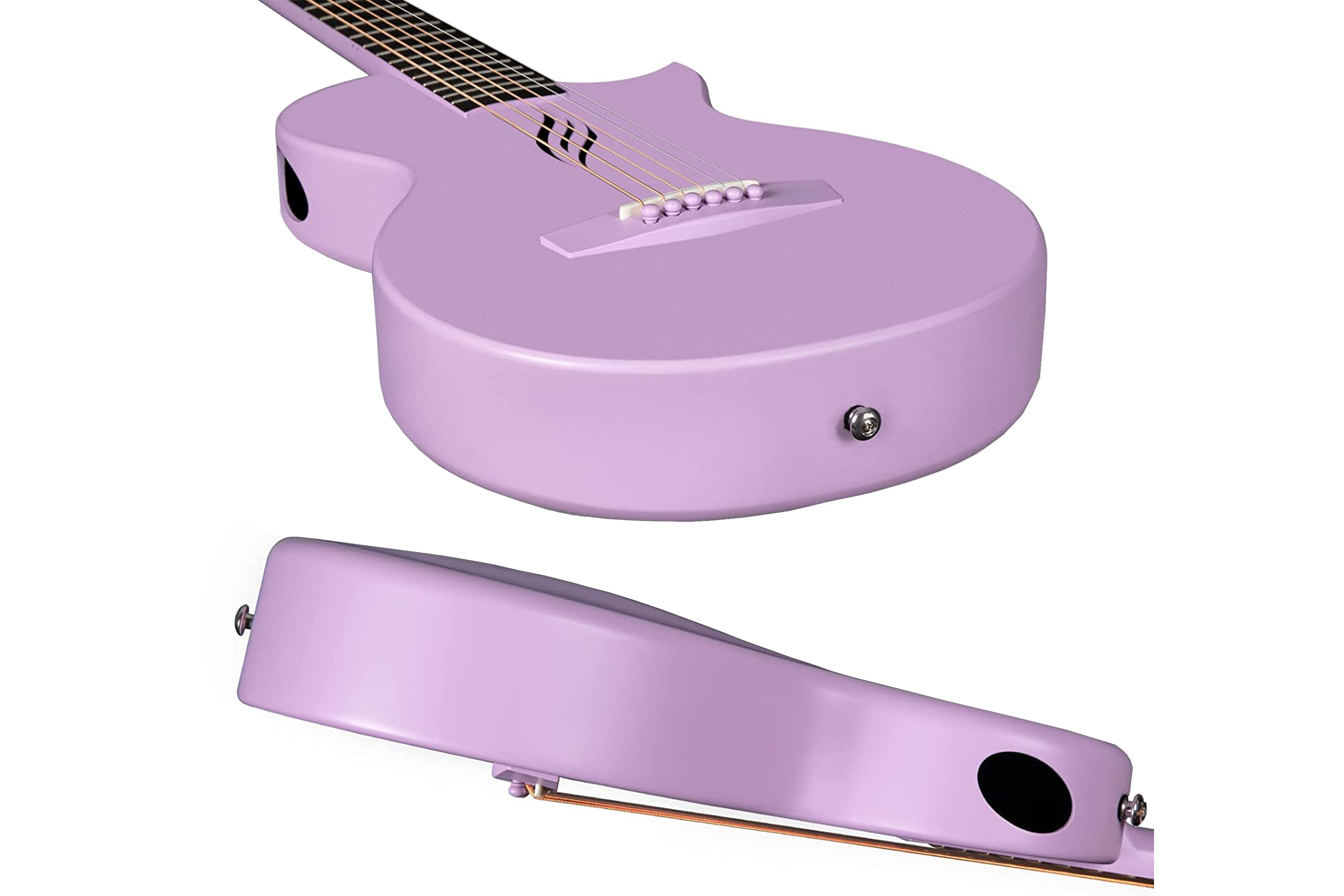 Enya Nova Go Carbon Fiber Acoustic Guitar - Purple