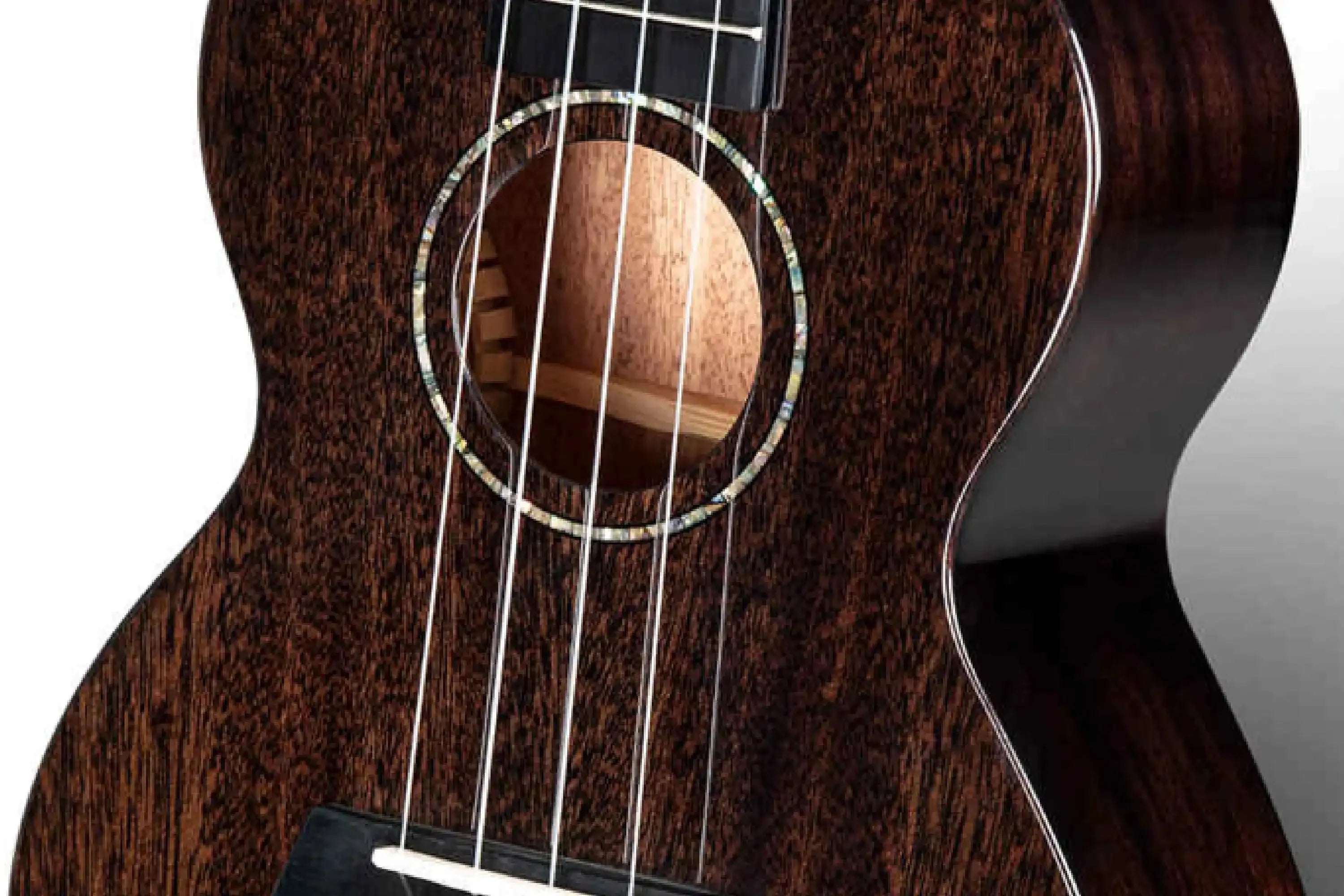EnyaEUC-MAD-BKBlackSolidMahoganyConcertUkulele-05 | Terry Carter Music Store