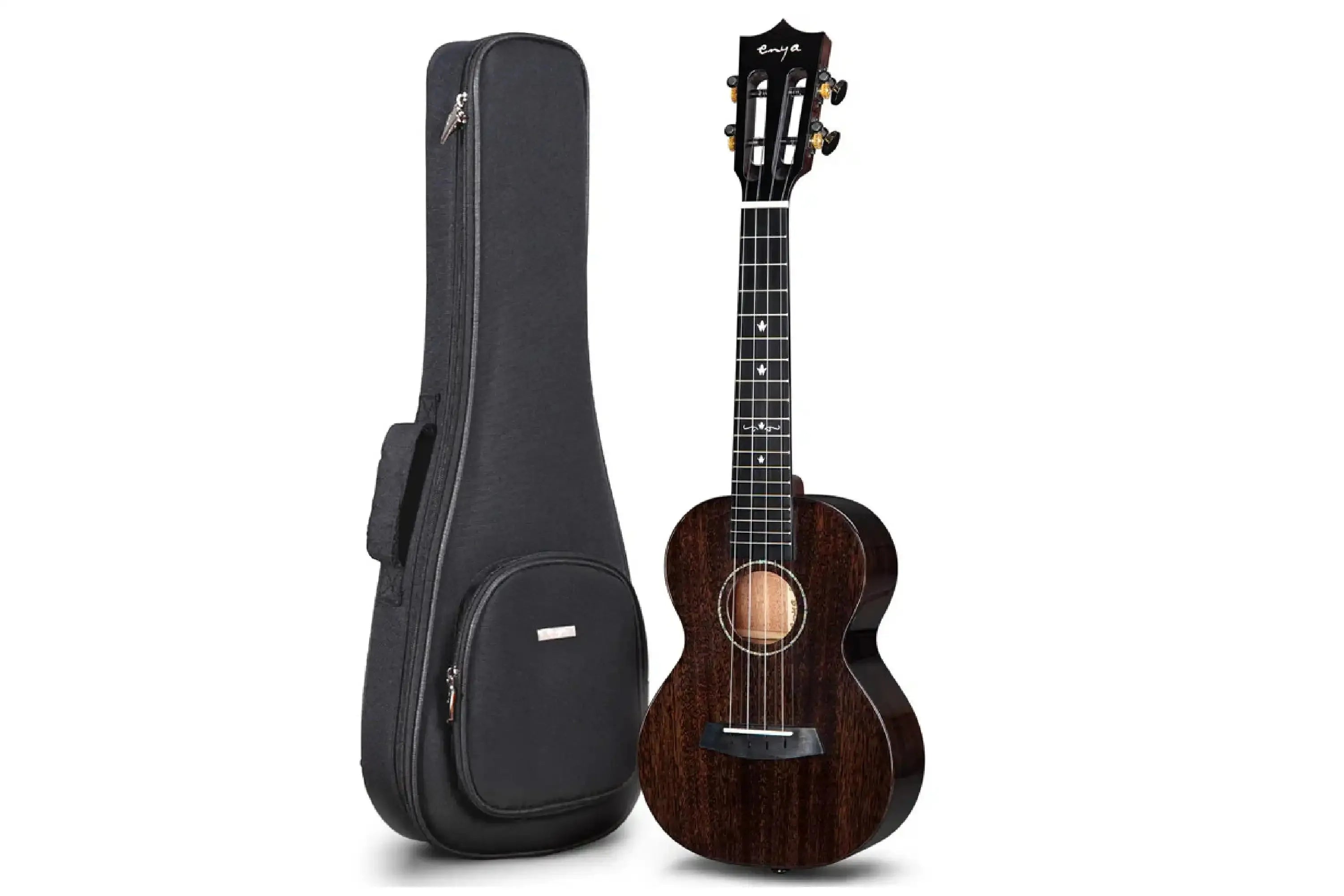 EnyaEUC-MAD-BKBlackSolidMahoganyConcertUkulele-06_68c8b800-f219-4375-8ae1-9265eb65d520 | Terry Carter Music Store