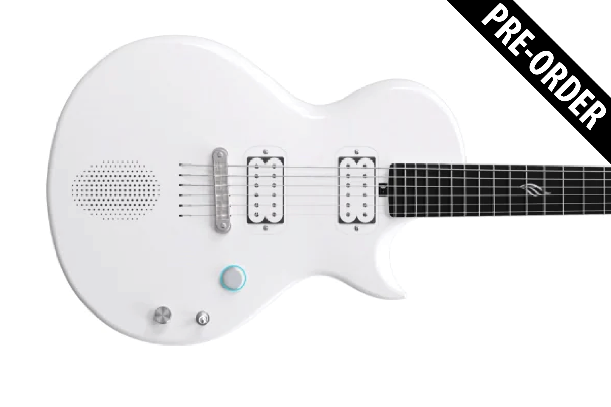 Enya Nova Go Sonic Smart Electric Guitar - White