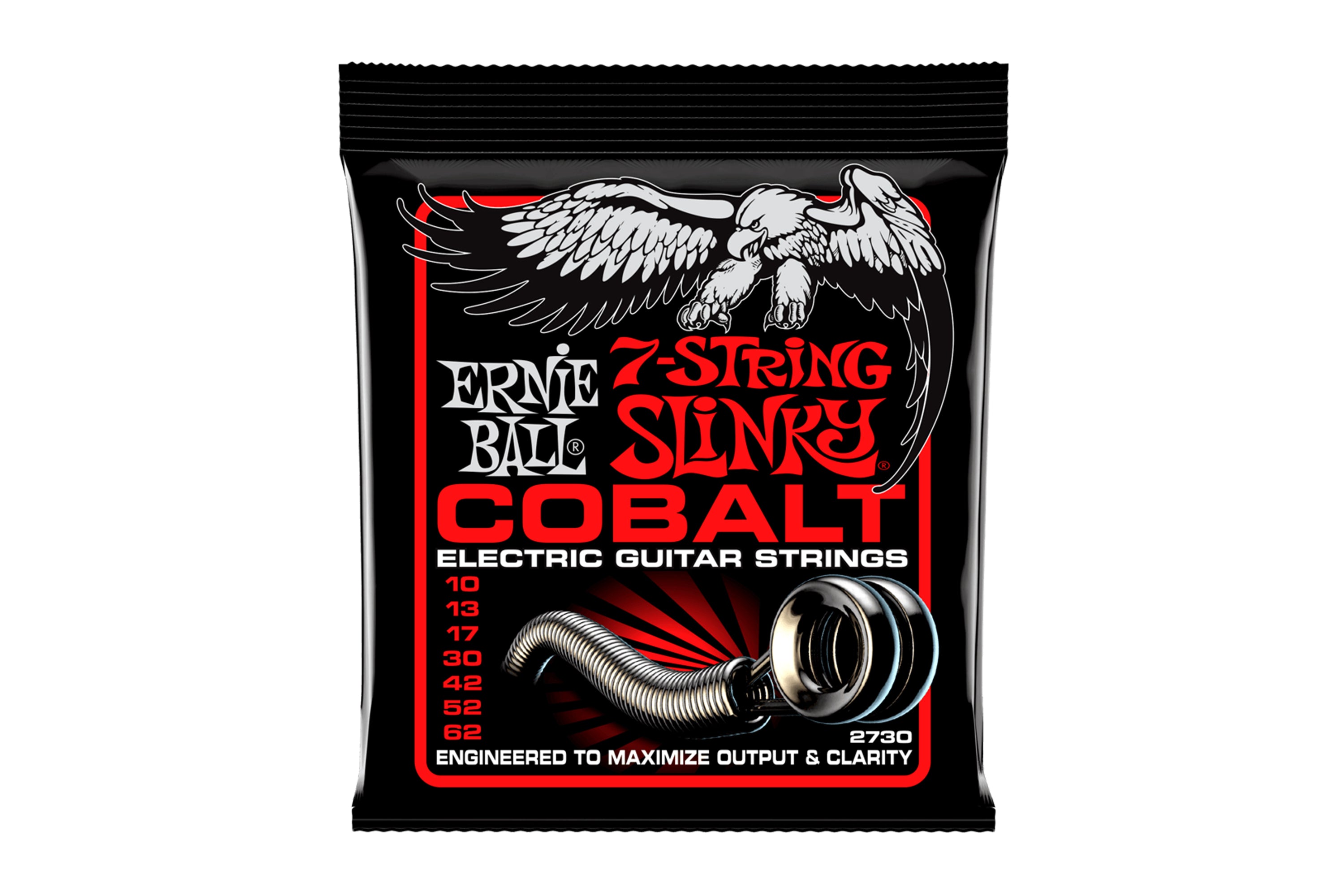 Ernie Ball Regular Slinky Cobalt 7-String Electric Guitar Strings - Foto 9