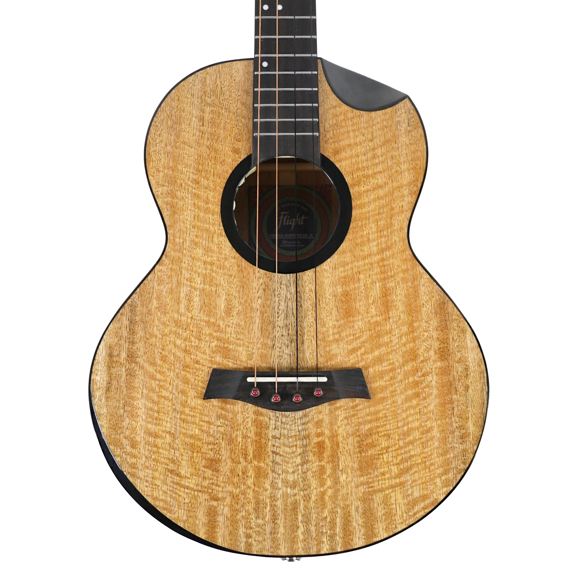 Flight Fireball Solid Mango Baritone Ukulele