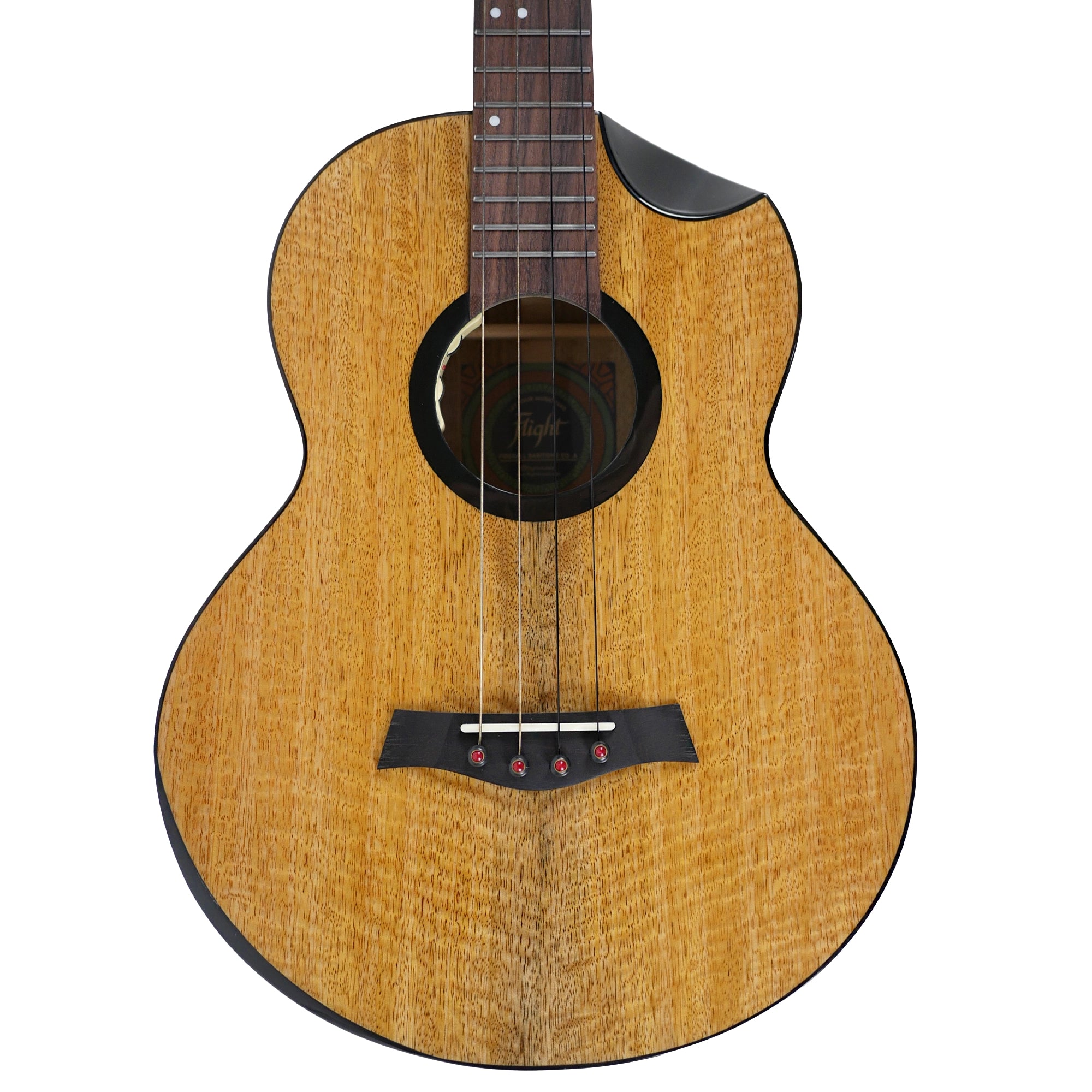 Flight Fireball Solid Mango Baritone Ukulele