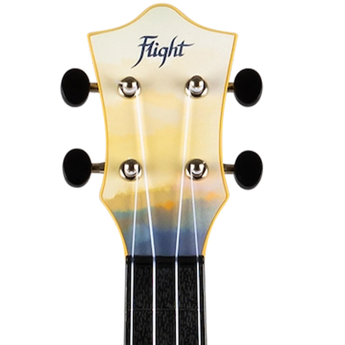 headstock with flight logo