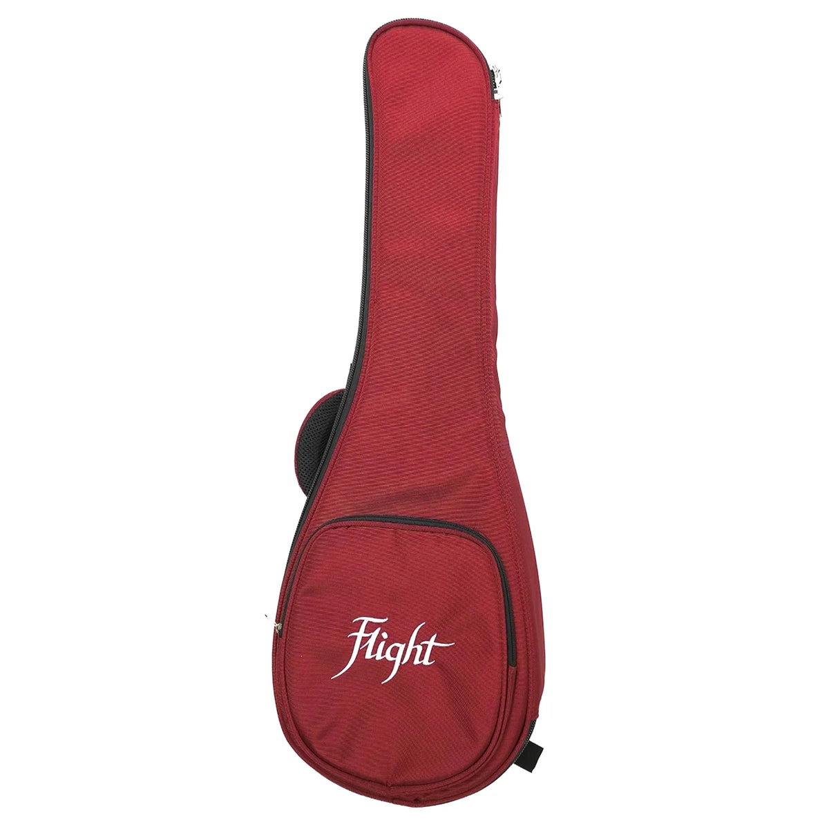 Red Flight Deluxe Gig Bag included with every Flight Fireball EQ-A baritone ukulele