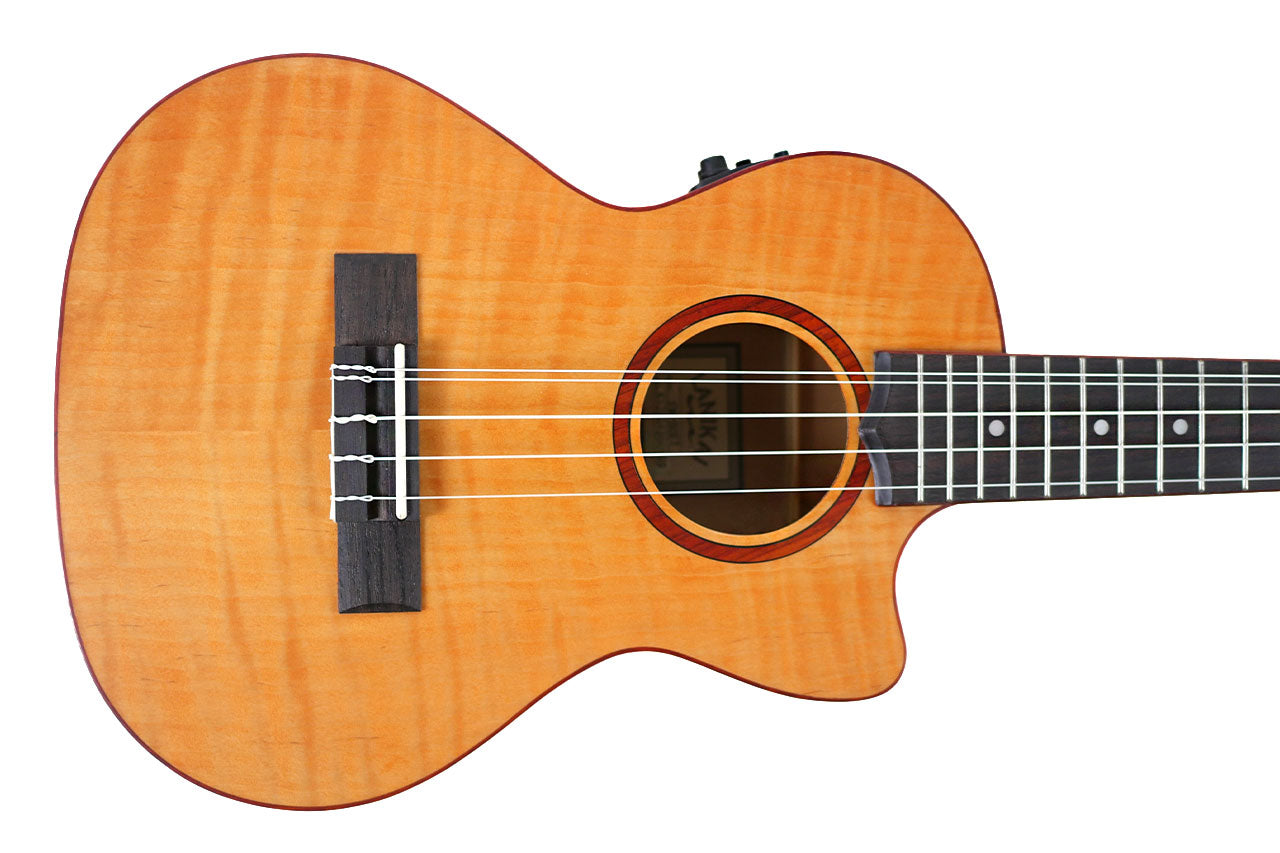 Lanikai FM-5CET Flame Maple 5-String Tenor Ukulele w/ Pickup