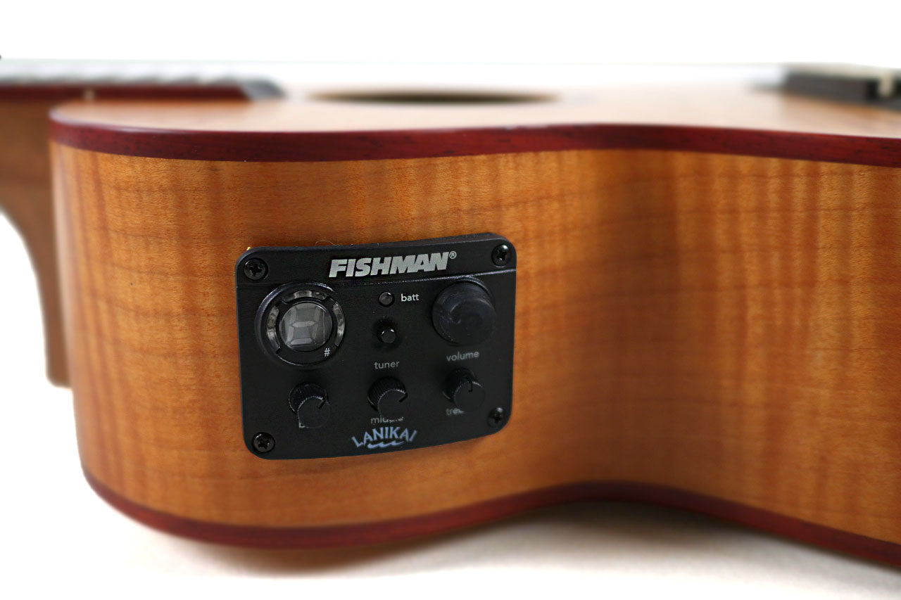 Lanikai FM-5CET Flame Maple 5-String Tenor Ukulele w/ Pickup