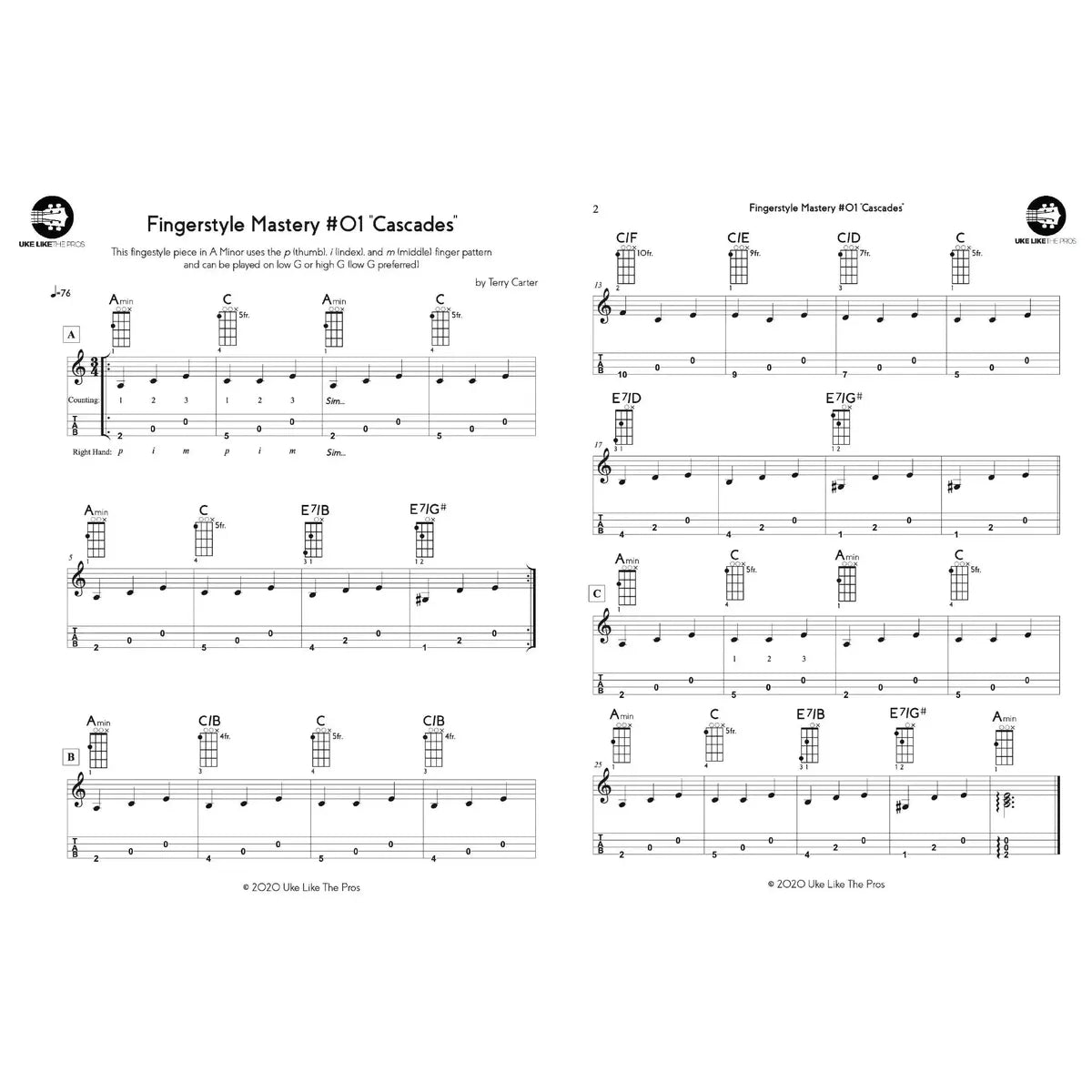 Fingerstyle_Ukulele_Mastery_Course-01 | Terry Carter Music Store