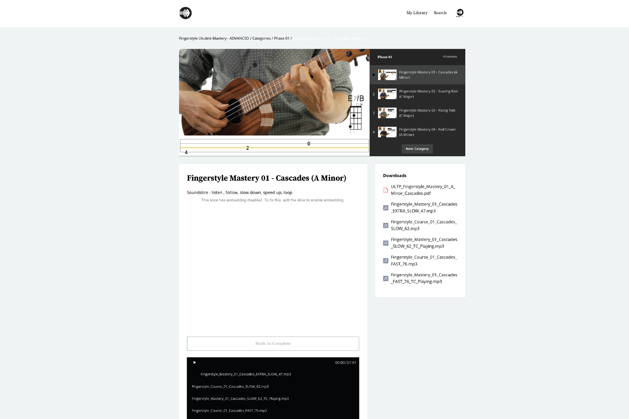 Fingerstyle Ukulele Mastery Course - Uke Like The Pros