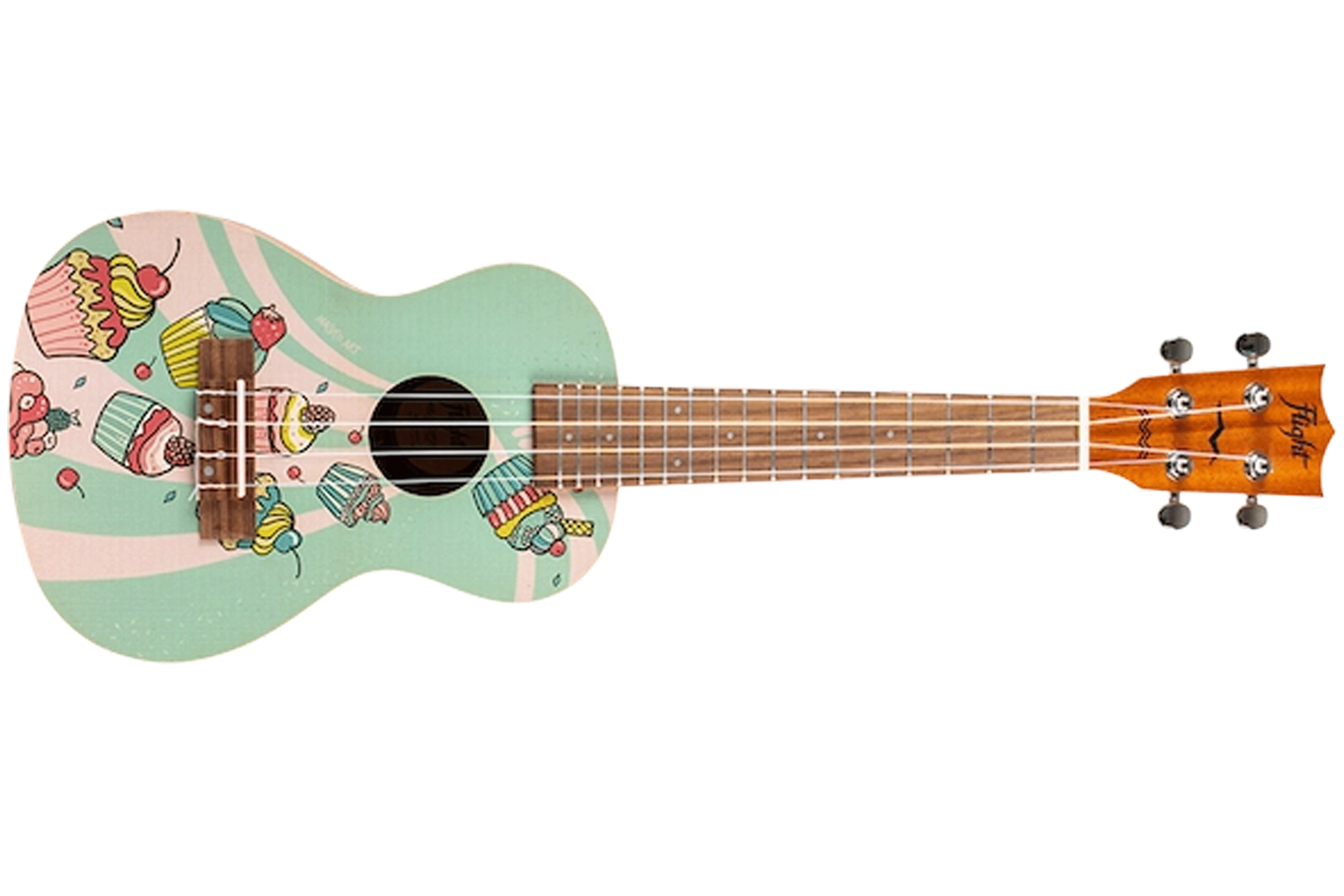 Flight AUC-33 Cupcake Concert Ukulele