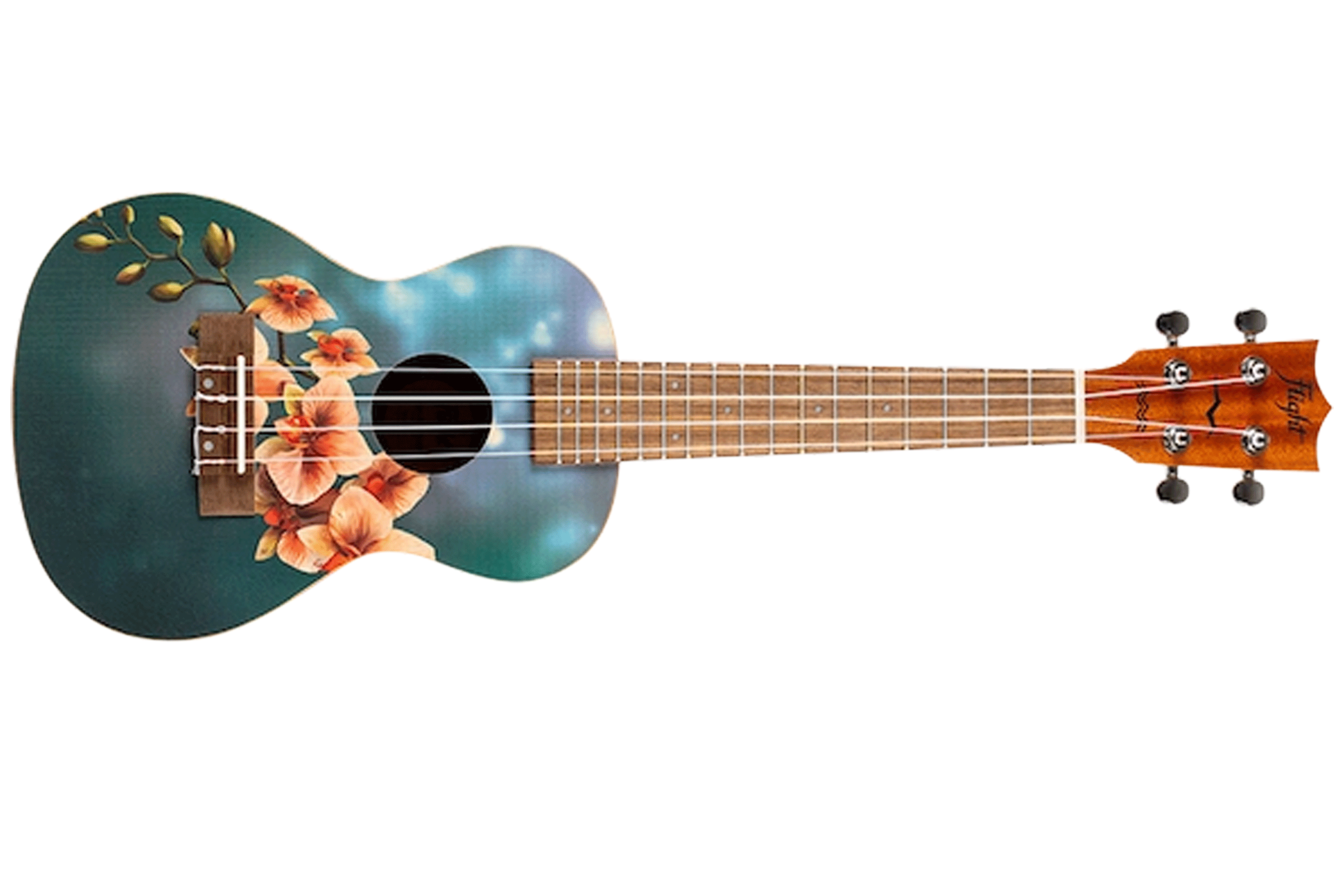 Flight AUC-33 Orchid Concert Ukulele