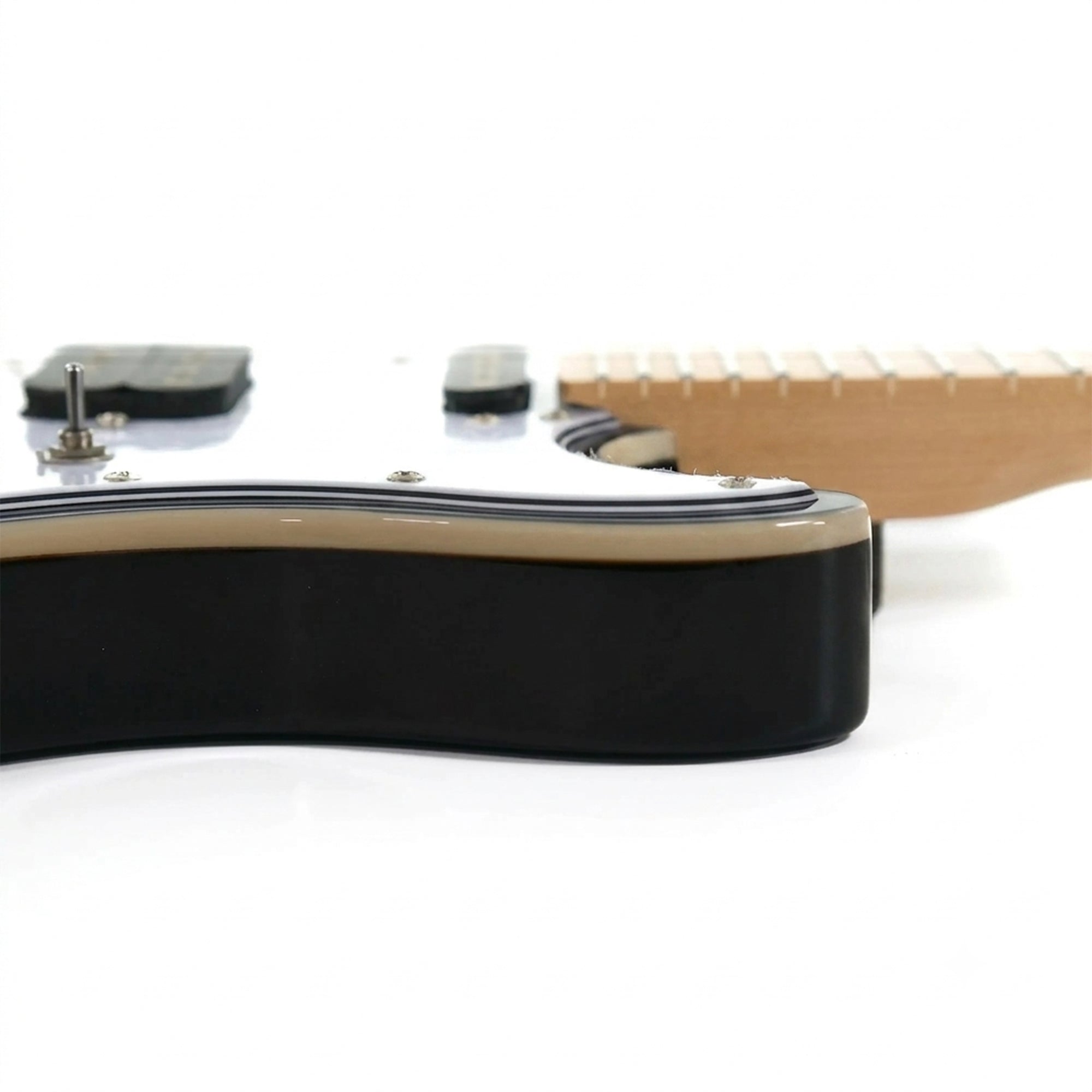 Flight Pathfinder TBK Transparent Black Solid Body Electric Tenor Ukulele