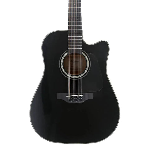 Takamine GD30CE12 Black 12-String Dreadnought Guitar