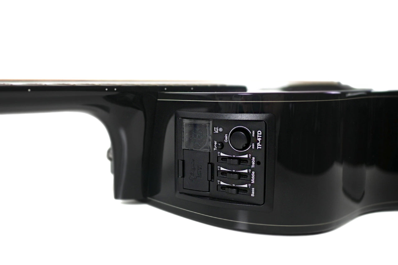 Takamine GD30CE12 Black 12-String Dreadnought Guitar