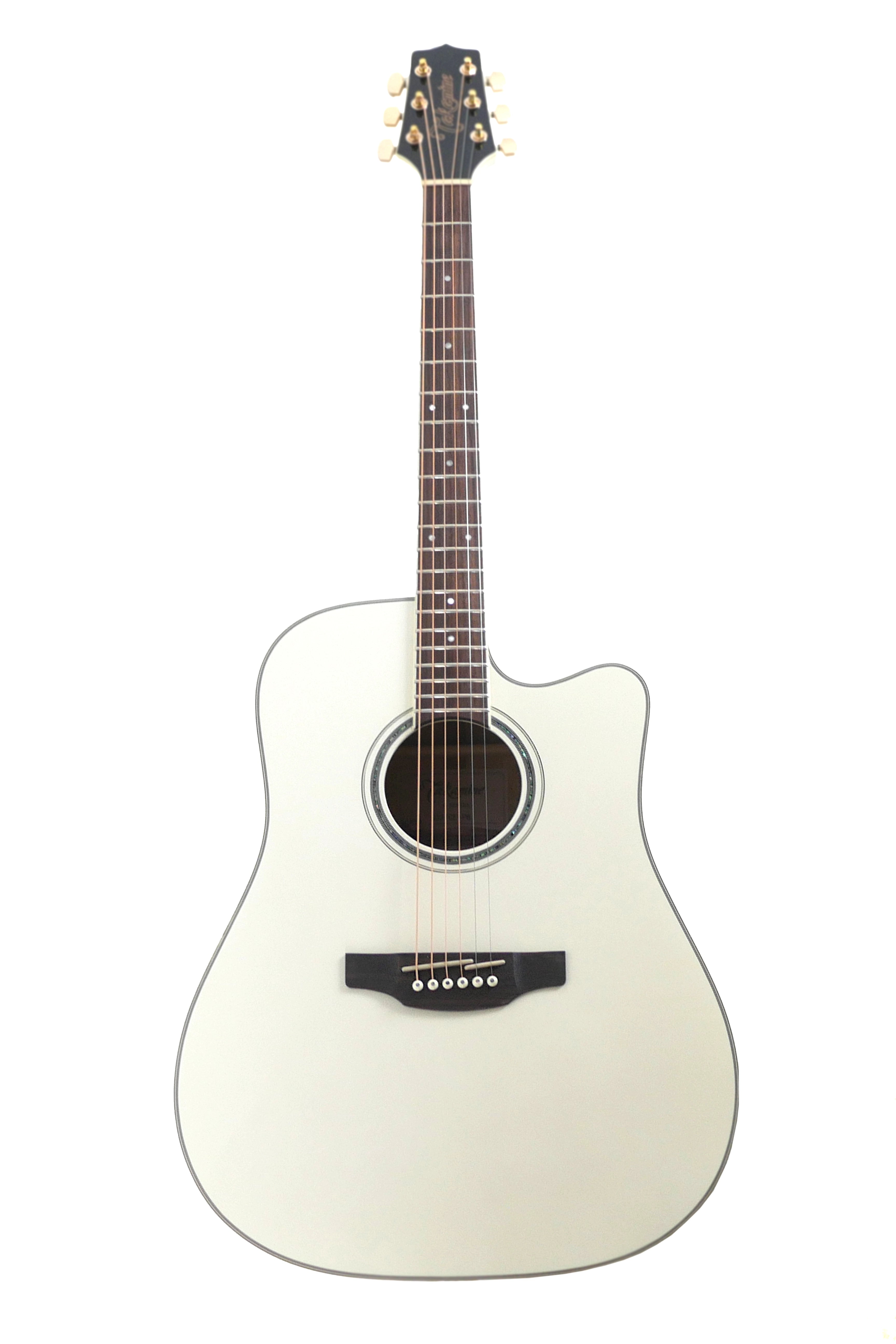 Takamine GD37CE PW Pearl White Dreadnought Guitar