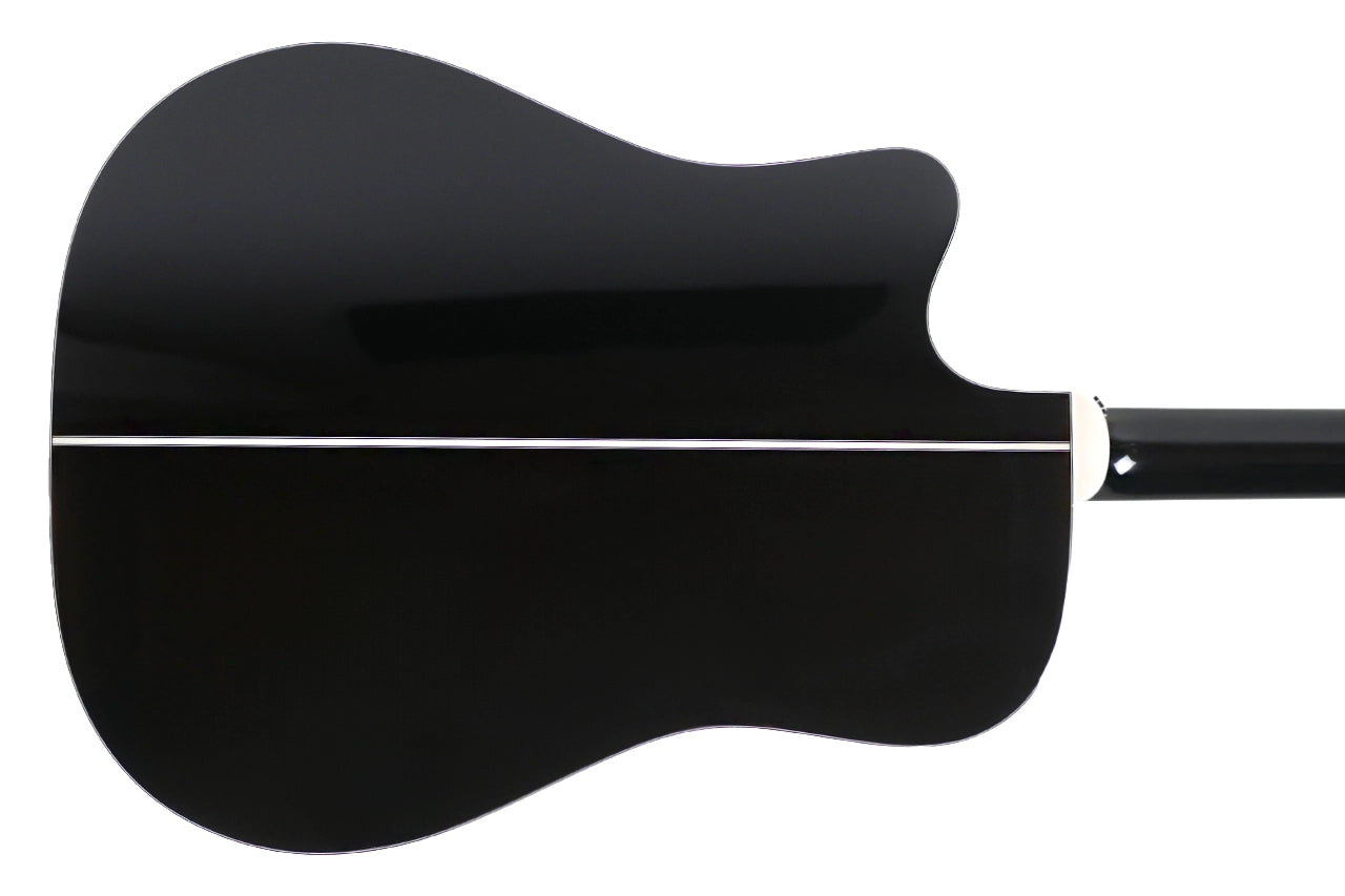 Takamine GD38CE-BLK Black 12-String Dreadnought Guitar