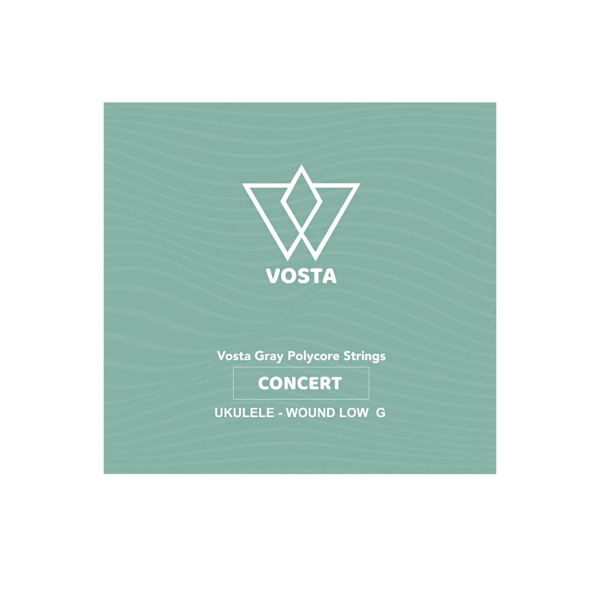 Vosta Grey Polycore Concert Ukulele Strings