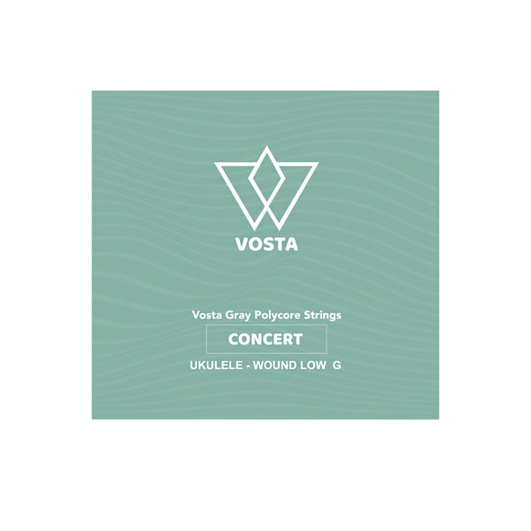 Vosta Grey Polycore Concert Ukulele Strings