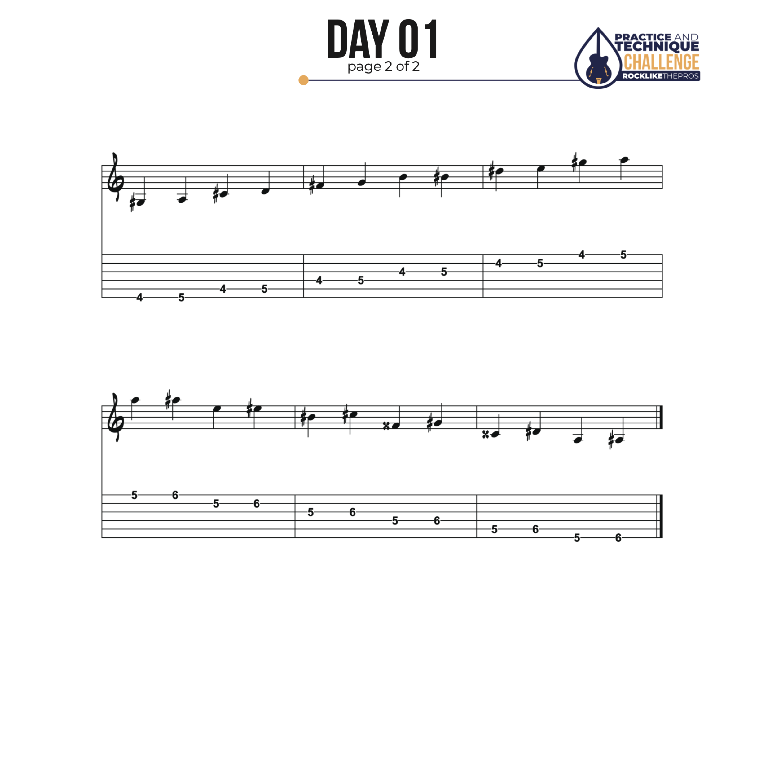 Guitar Practice and Technique Bootcamp Course - Rock Like The Pros