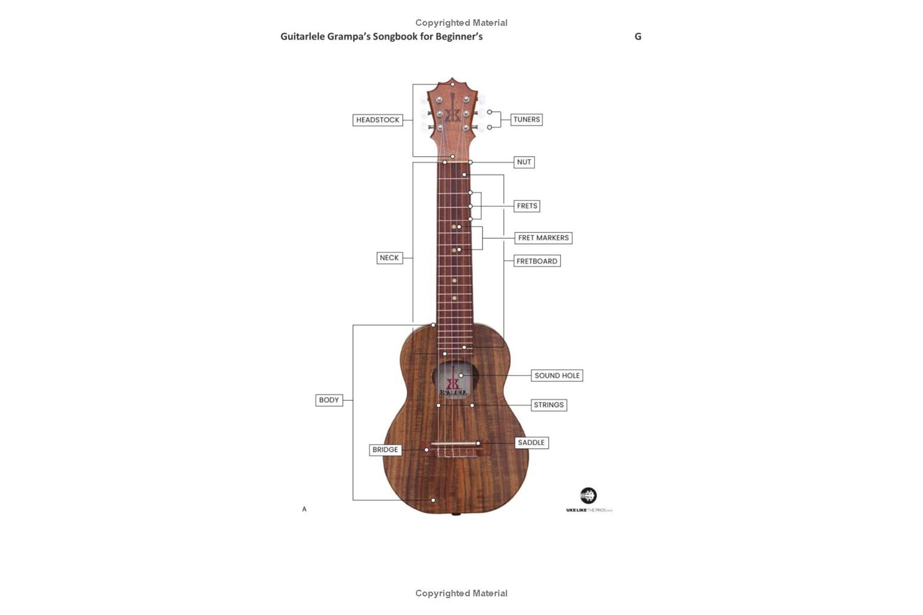 Guitarlele Grampa's Songbook for Beginners