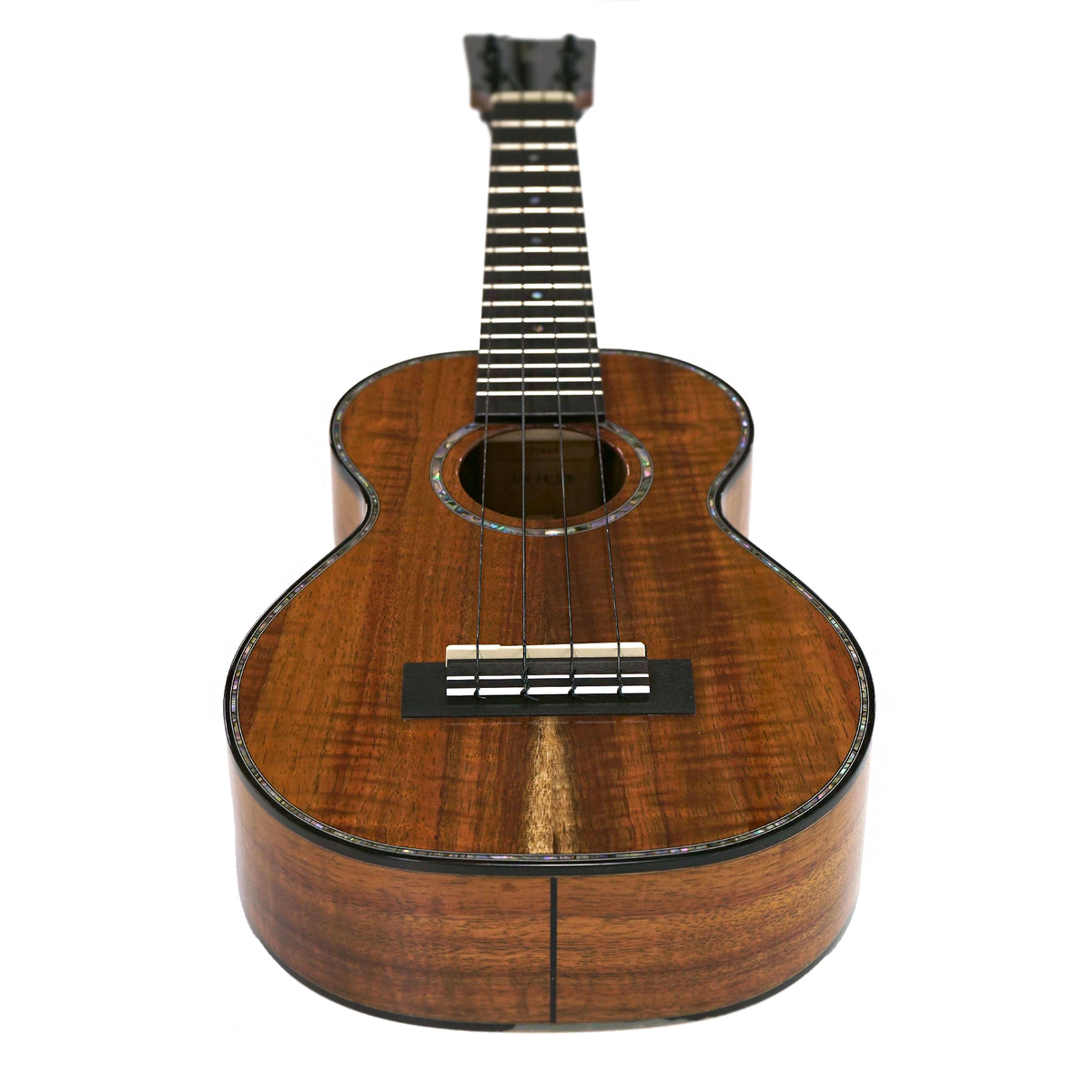 Kamaka HF-2-D2 Solid Deluxe Hawaiian Curly Koa Concert Ukulele