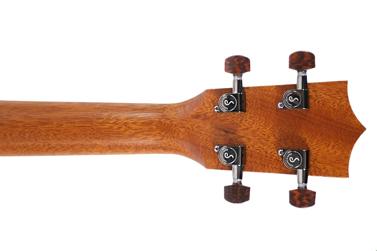 Kamaka HF-4 Light Curl Koa Baritone Ukulele