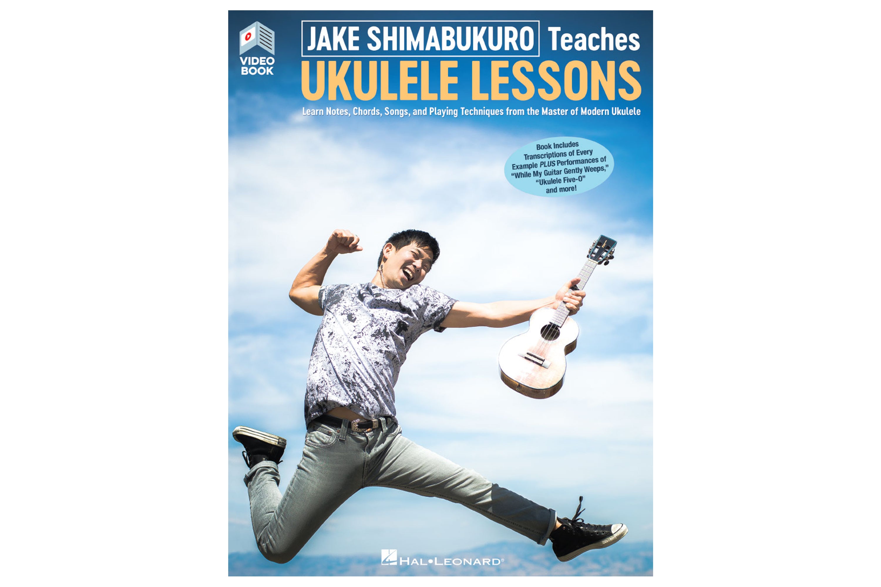 Jake Shimabukuro Teaches Ukulele Lessons Book with Full-Length Online Videos