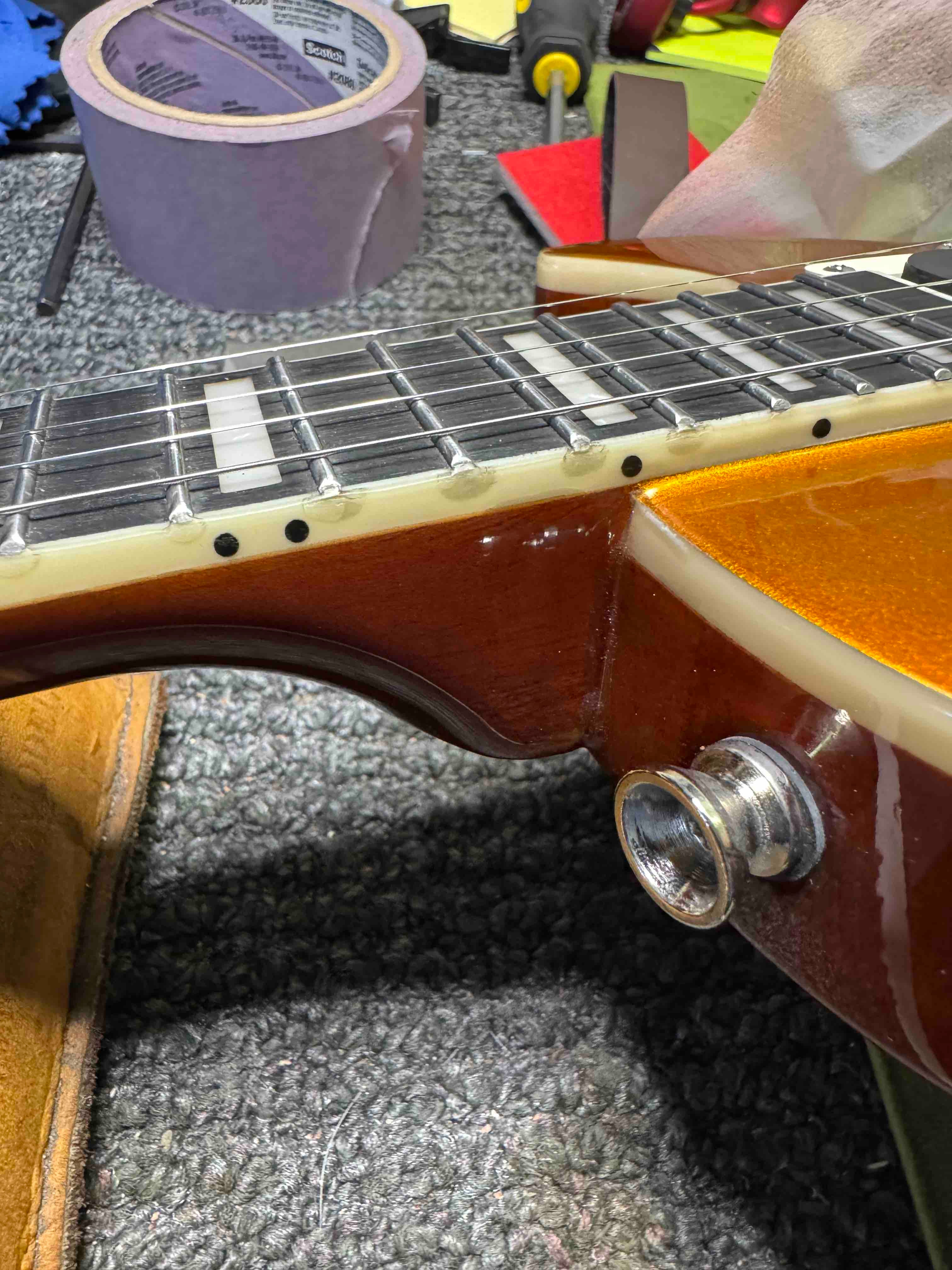 Flight Centurion GT Vintage Gold Electric Tenor Ukulele - LAST ONES EVER!! - B-Stock