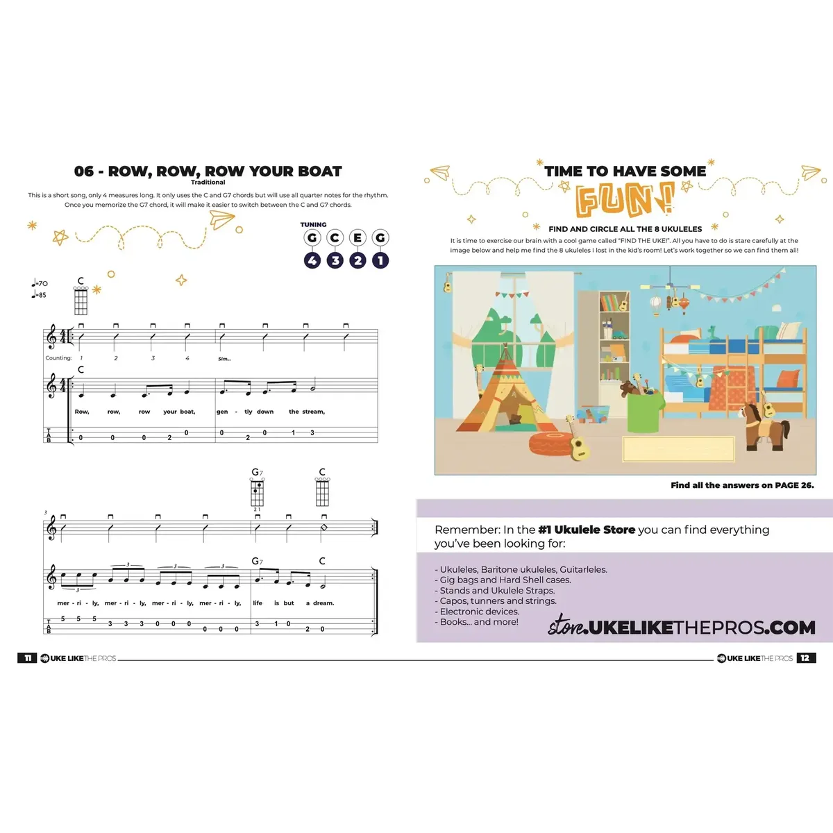 INSTOCK_BeginningKidsCourseSongbookbyTerryCarter-game | Terry Carter Music Store