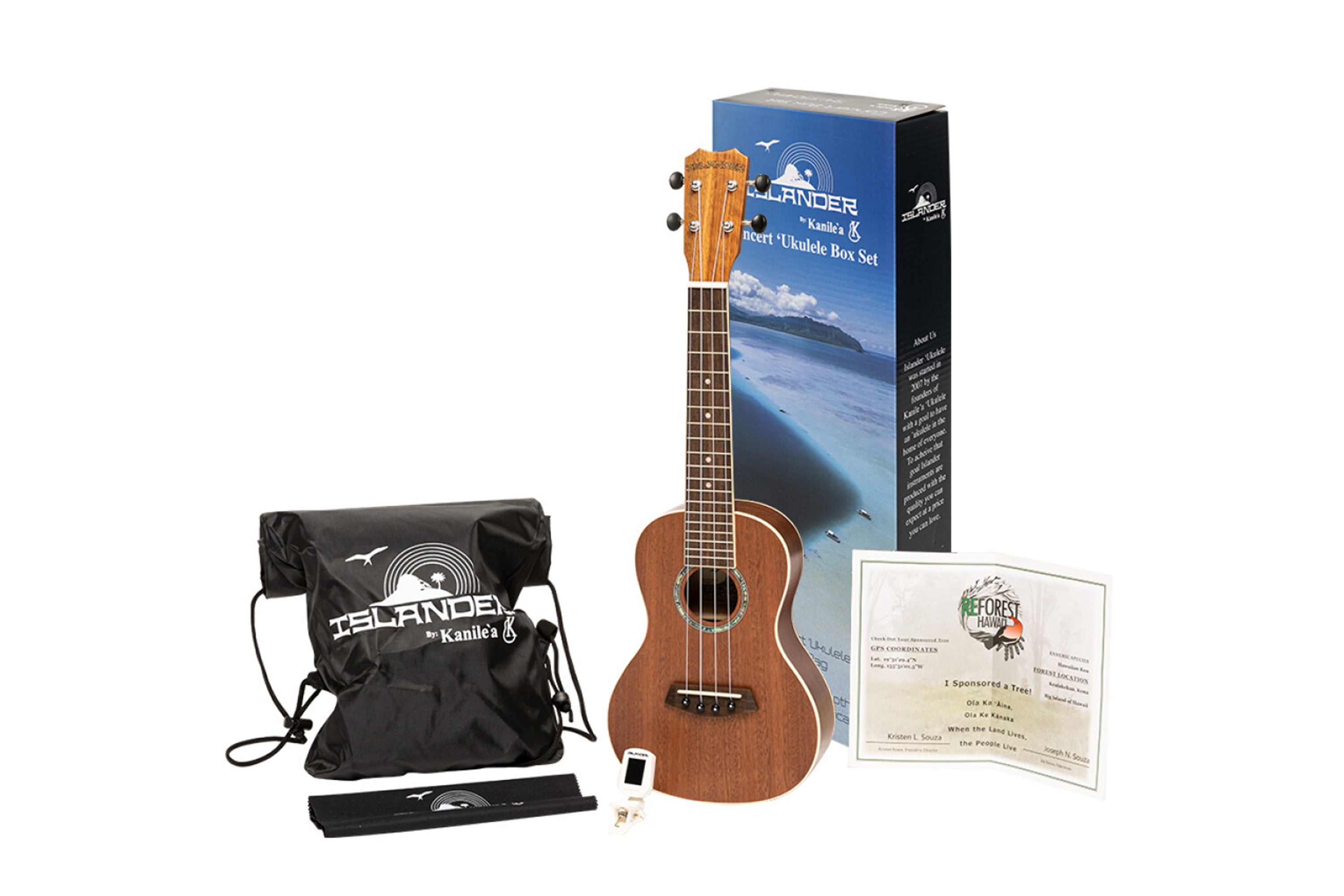 Islander PAT-BOX Concert Ukulele - Terry Carter Music Store