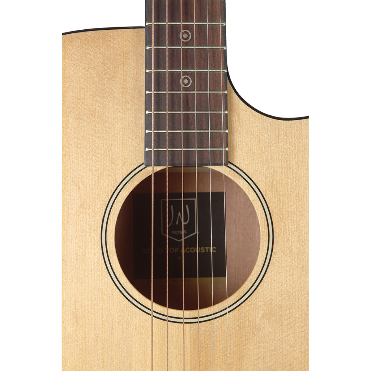 J.N Guitars Solid Spruce Top Acoustic Electric Guitar