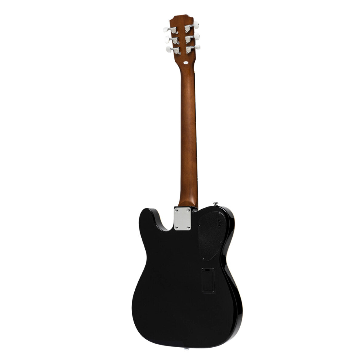 J.N Guitars Spruce Electric Folk Guitar - Black