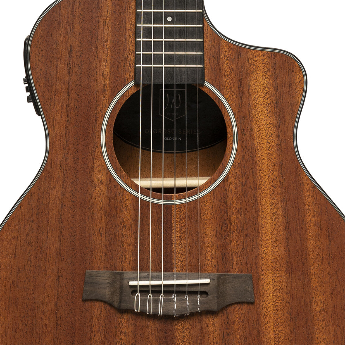 J.N Guitars Sapele Acoustic Electric Guitar