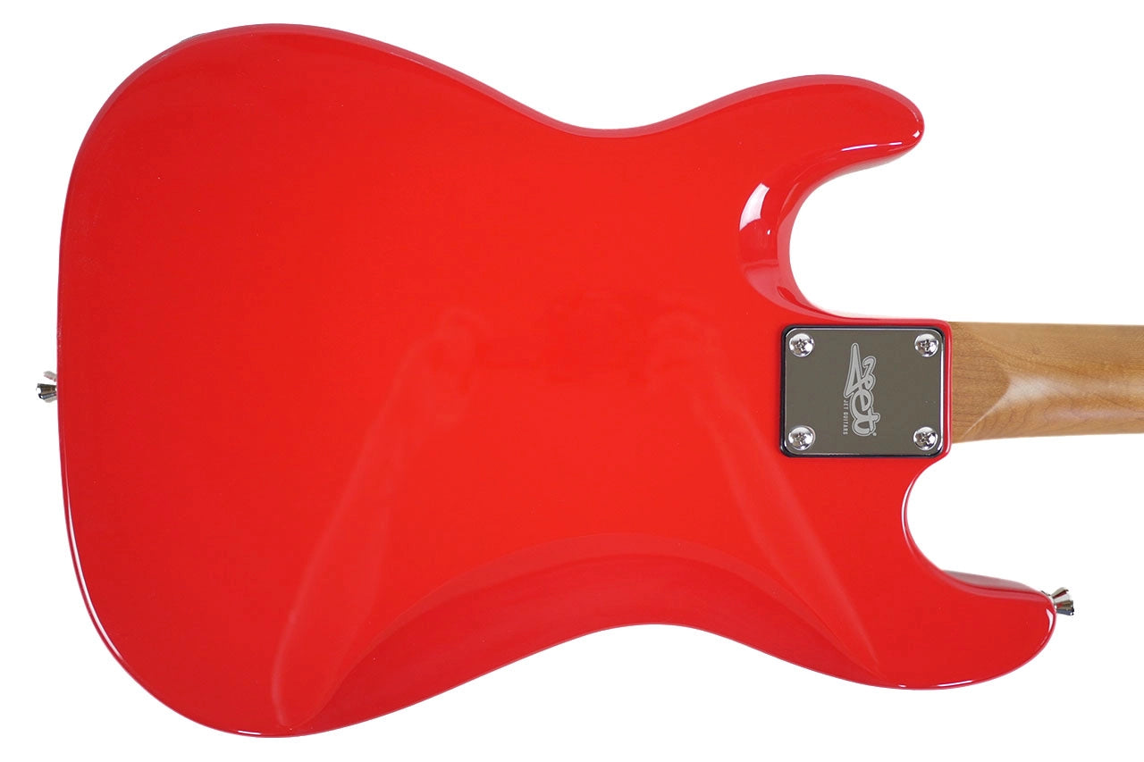 Jet JS-300 Red Mini Stratocaster Electric Guitar