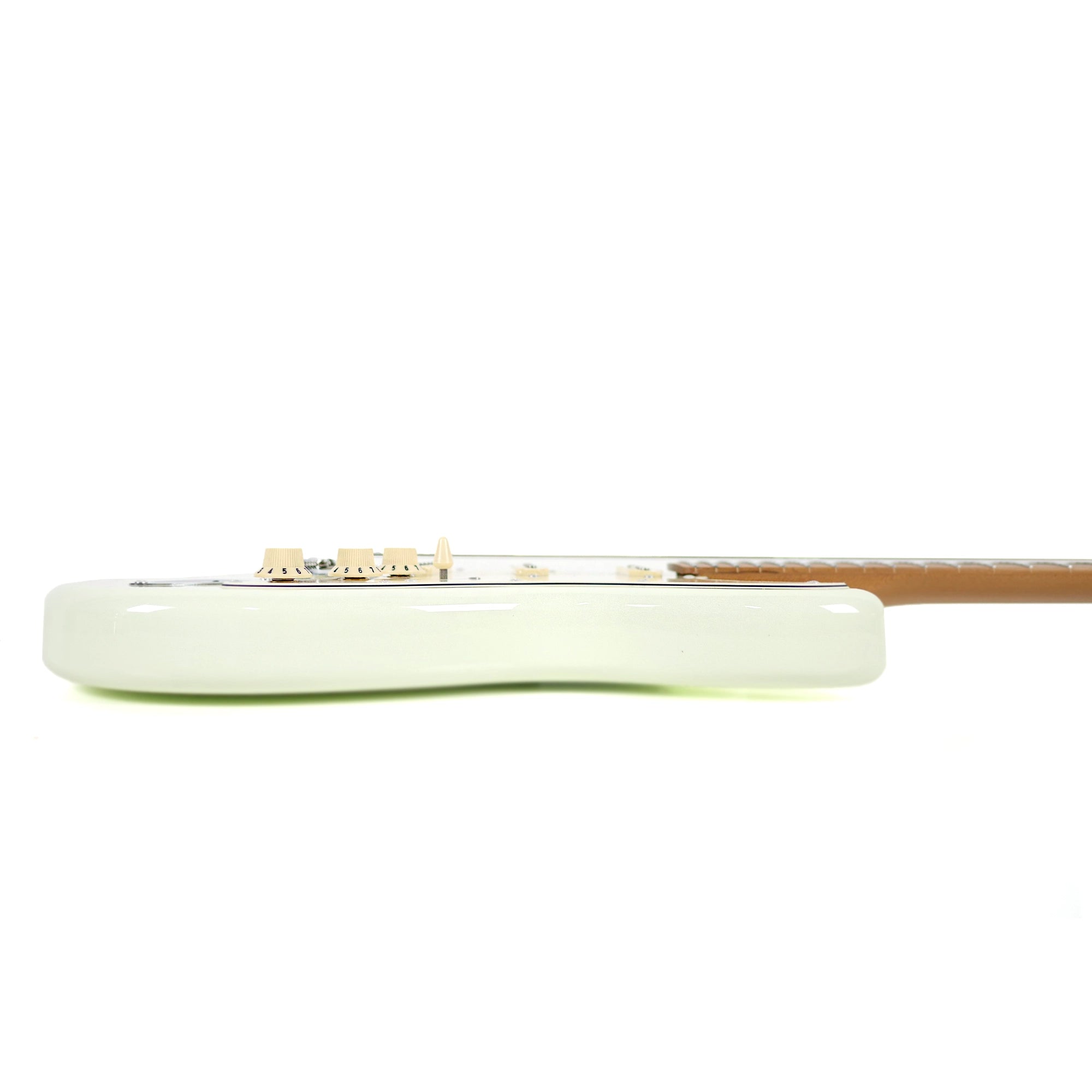Jet JS-300 OW White Stratocaster Electric Guitar