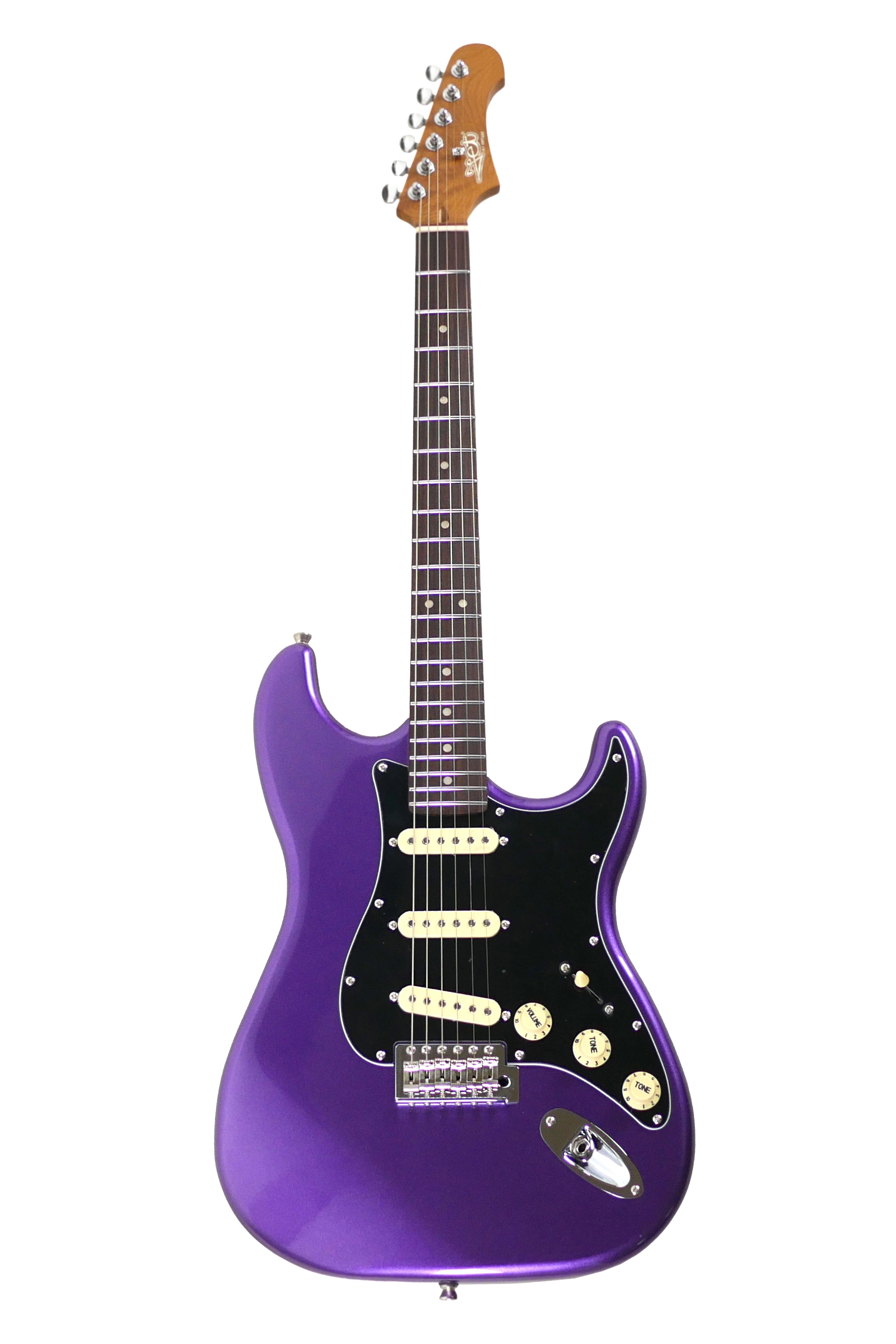 Jet JS-300 PLM R Plum Stratocaster Electric Guitar
