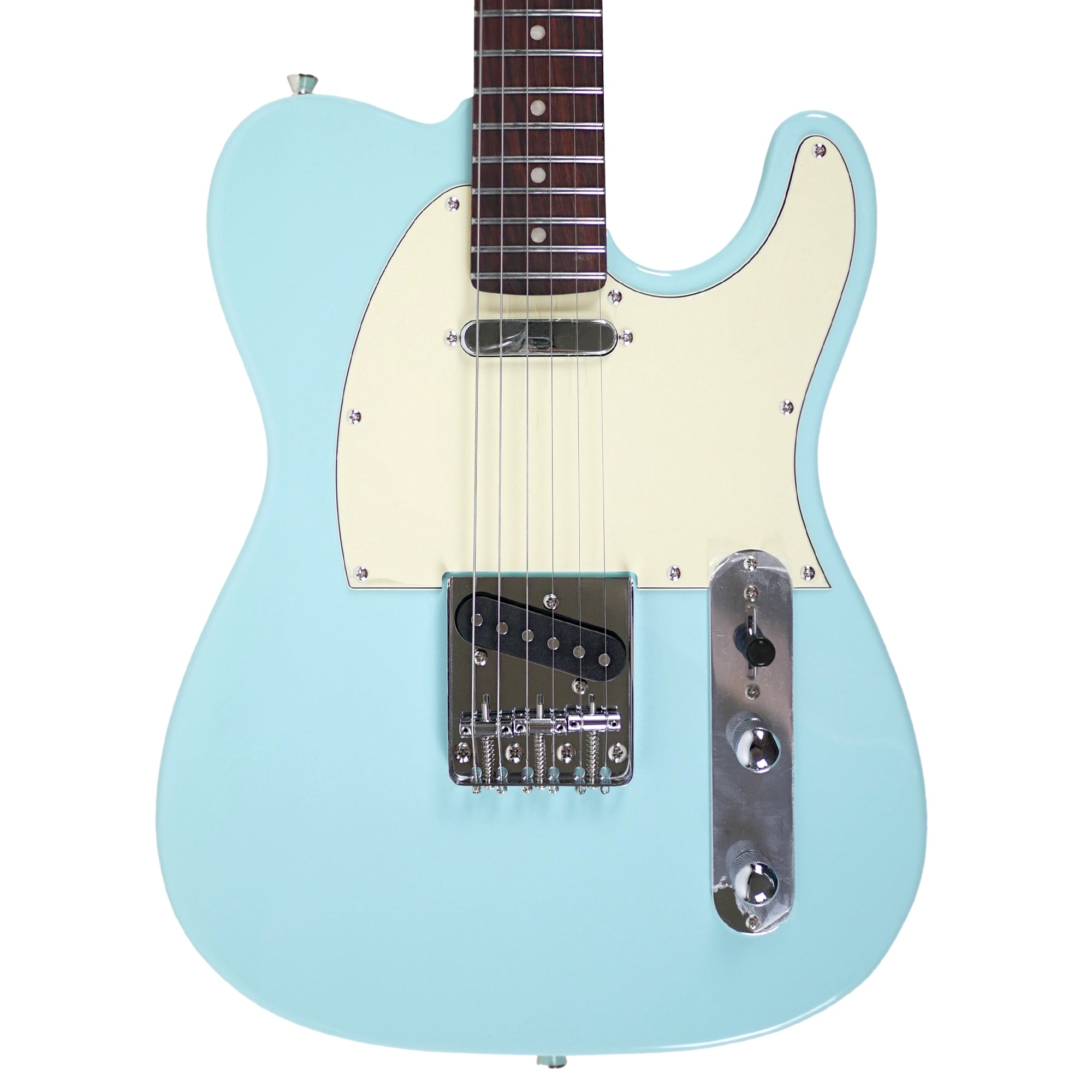 Jet JT-300 BL R Sonic Blue Telecaster Electric Guitar