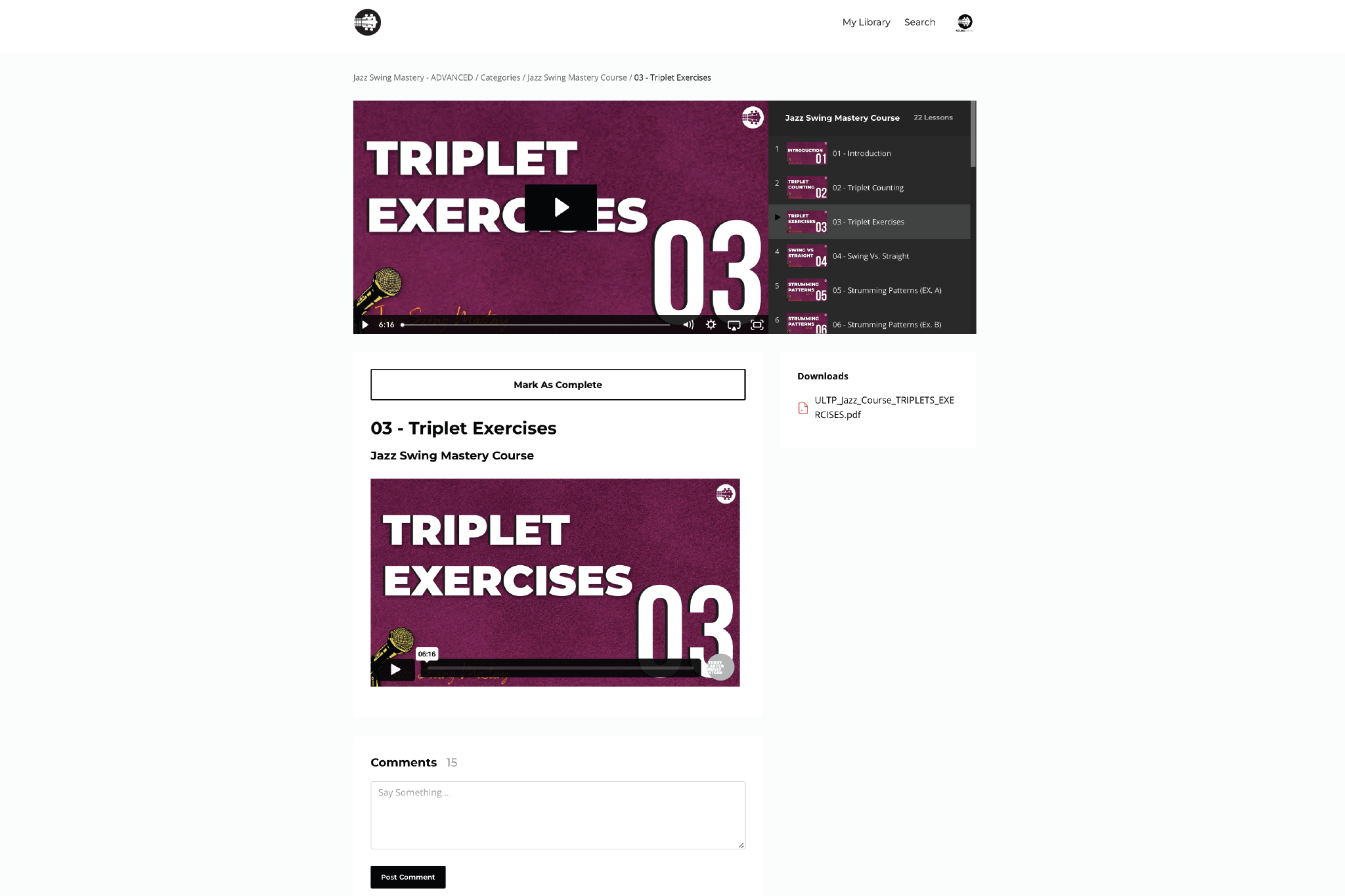 Jazz Swing Mastery 1 Course - Uke Like The Pros