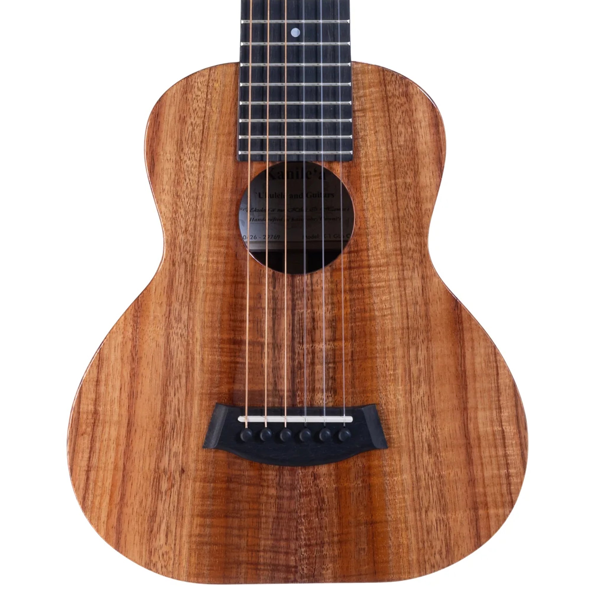 Kanile'a K-1 GL6 Koa Guitarlele