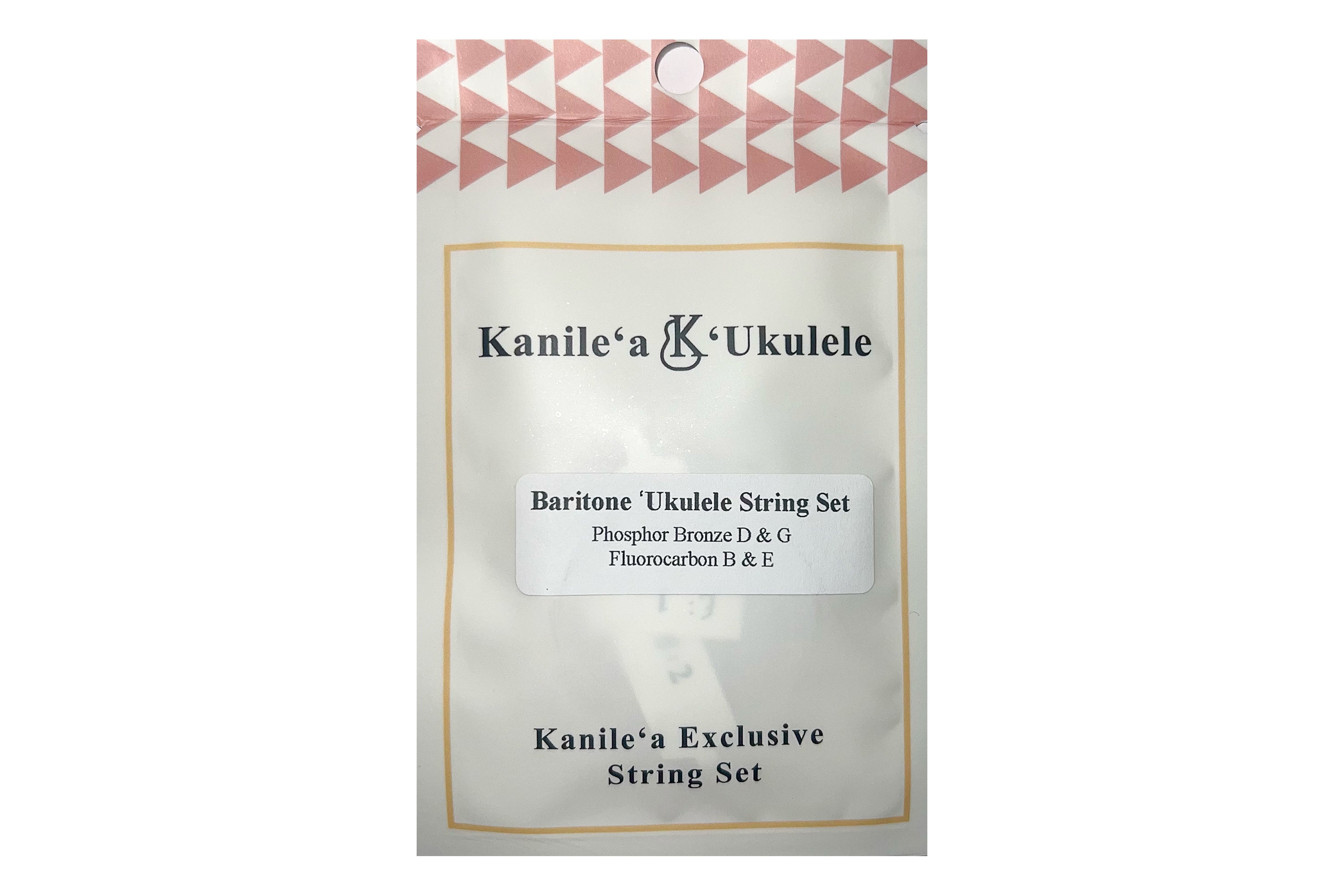 Kanile'a Baritone Phosphor Bronze/Fluorocarbon Ukulele String Set (D-G-B-E Tuning)
